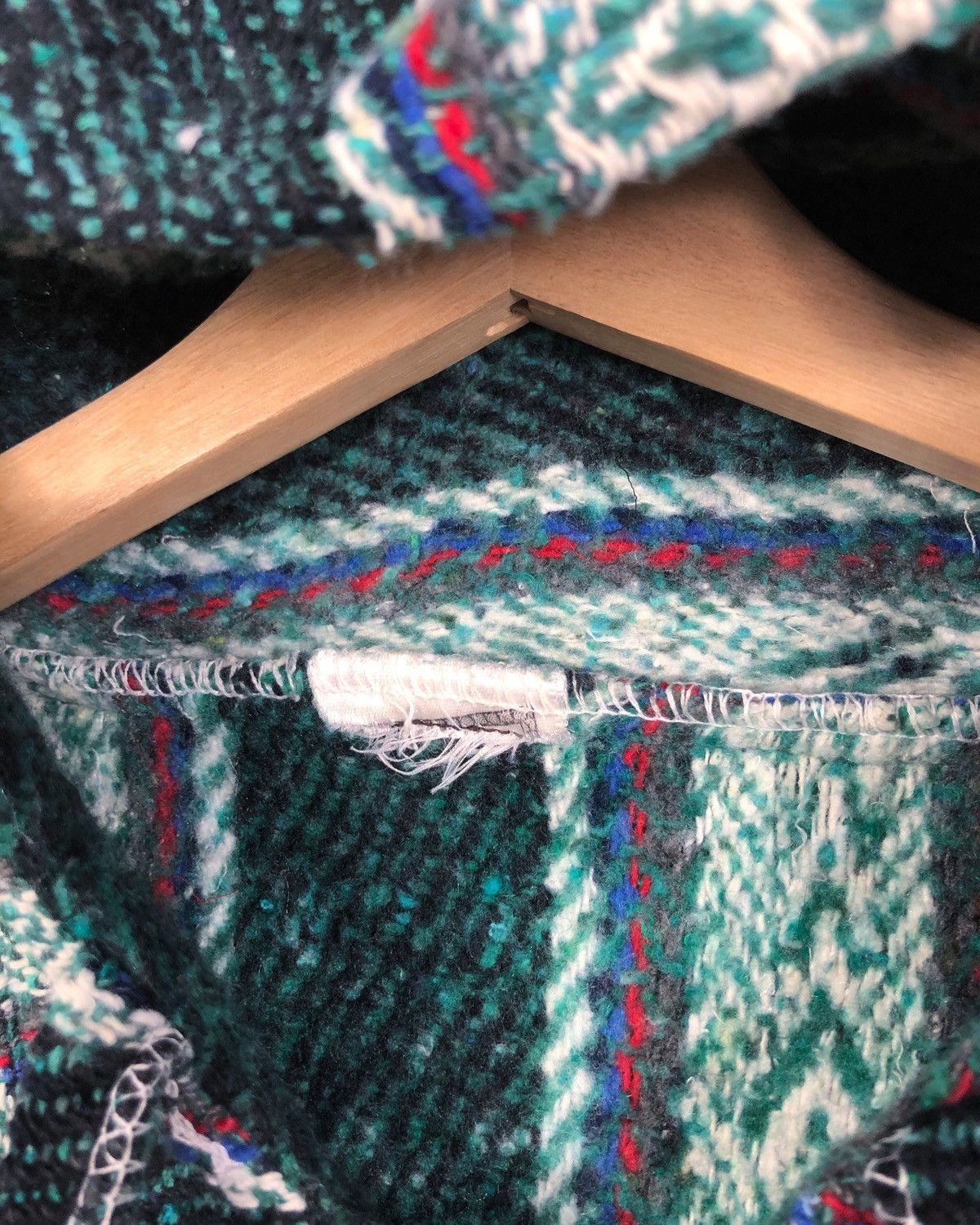 Mexican Threads Rare Vintage Mexican Baja Drug Rug Hoodie Size US XL / EU 56 / 4 - 7 Thumbnail