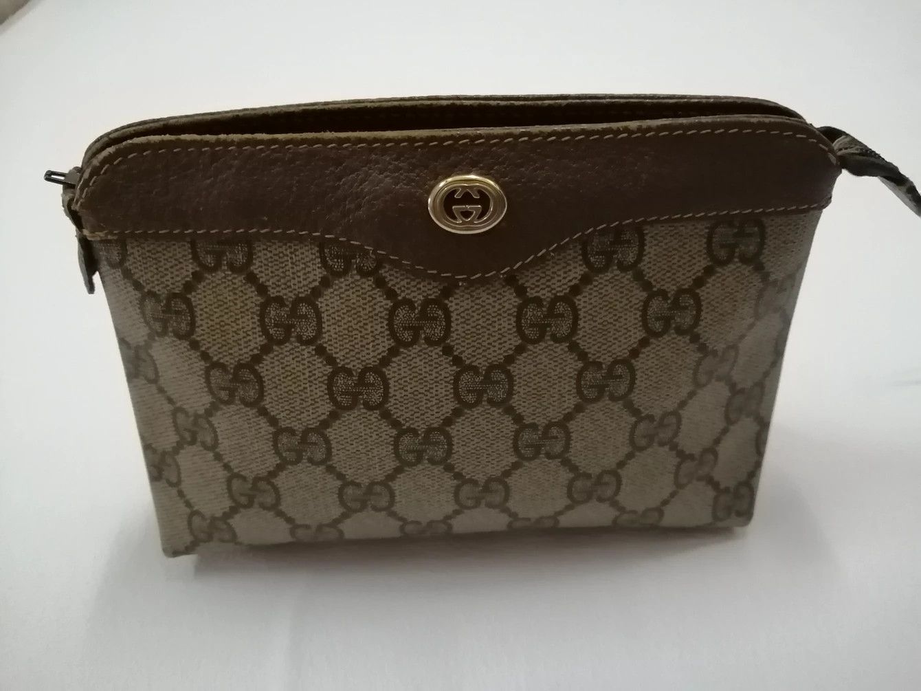 Gucci Vintage GUCCI Monogram Mini Clutch Bag Size ONE SIZE - 9 Thumbnail