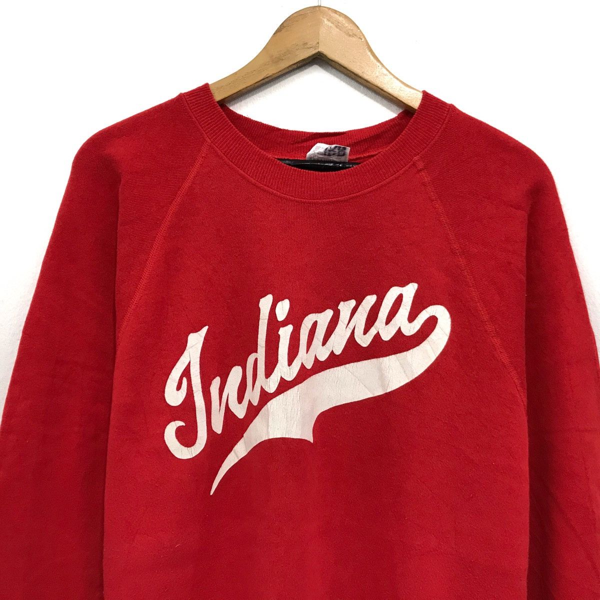 Hanes Vintage 90’s Indiana Sweatshirt Indiana State Size US M / EU 48-50 / 2 - 2 Thumbnail
