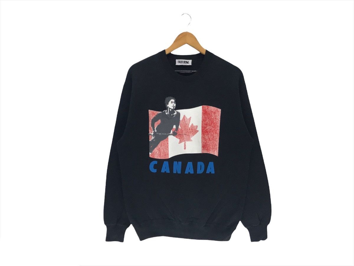 Vintage Vintage Fade In Canada World Class International Sweat Size US M / EU 48-50 / 2 - 1 Thumbnail