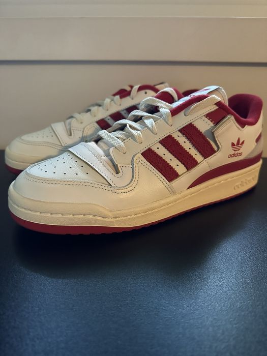 adidas originals forum 84 low red