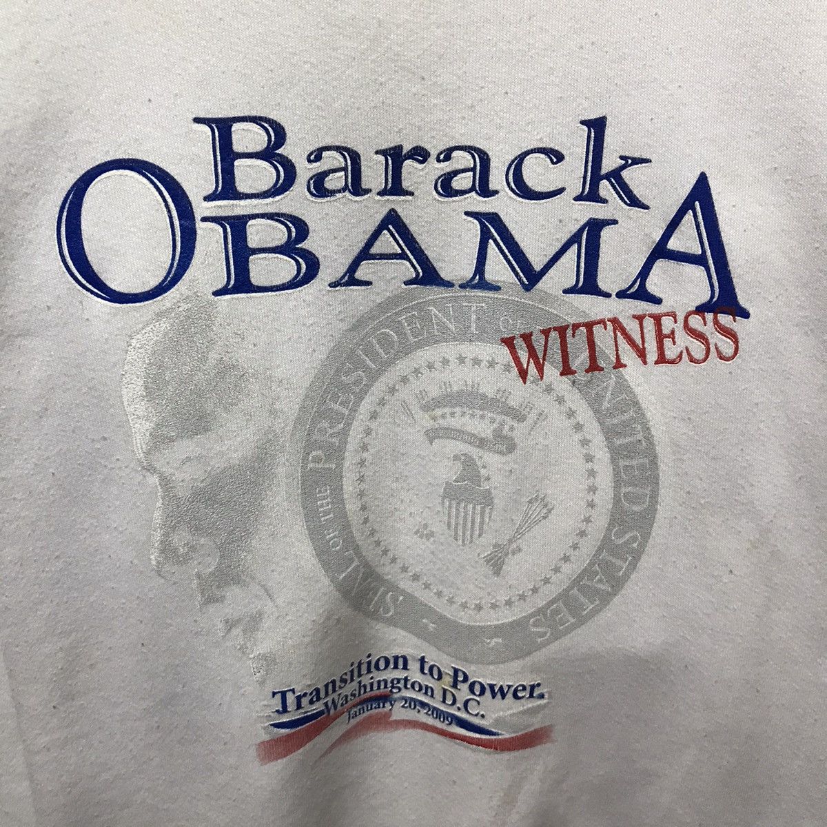 President's × Vintage Vintage Barack Obama Presiden Of United State Sweatshirt Size US XL / EU 56 / 4 - 3 Thumbnail