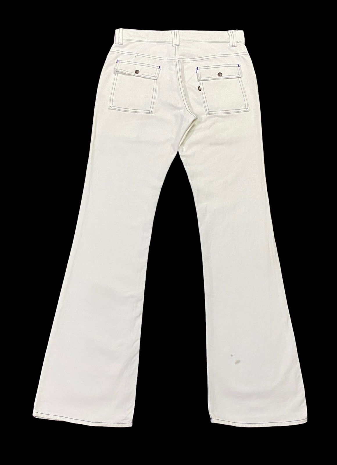 Levi's Vintage 1970s Levi’s “Big E” Bush Pant Flare Denim Size US 33 - 3 Thumbnail