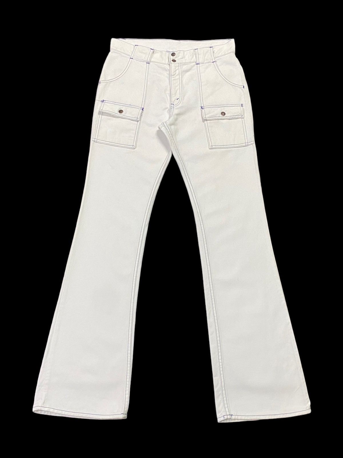 Levi's Vintage 1970s Levi’s “Big E” Bush Pant Flare Denim Size US 33 - 2 Thumbnail