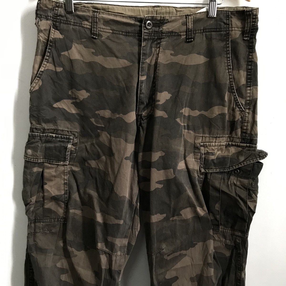 Uniqlo Army Camo Cargo Pants 6 Pocket Size US 36 / EU 52 - 4 Thumbnail