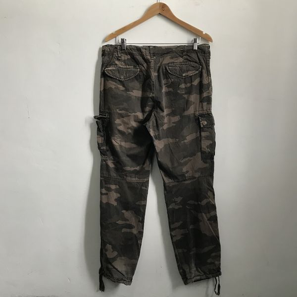 Uniqlo Army Camo Cargo Pants 6 Pocket Grailed