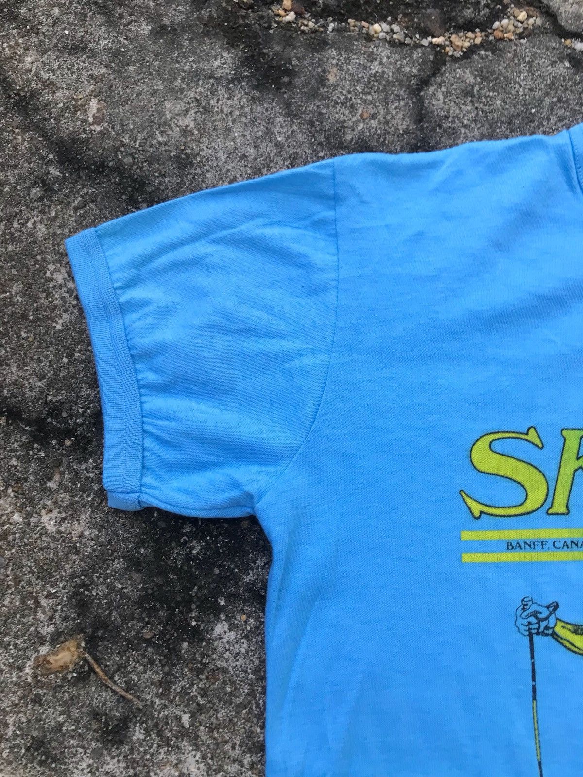 Vintage VINTAGE CANADIAN SKI WEST RINGER TEE Size US M / EU 48-50 / 2 - 5 Thumbnail