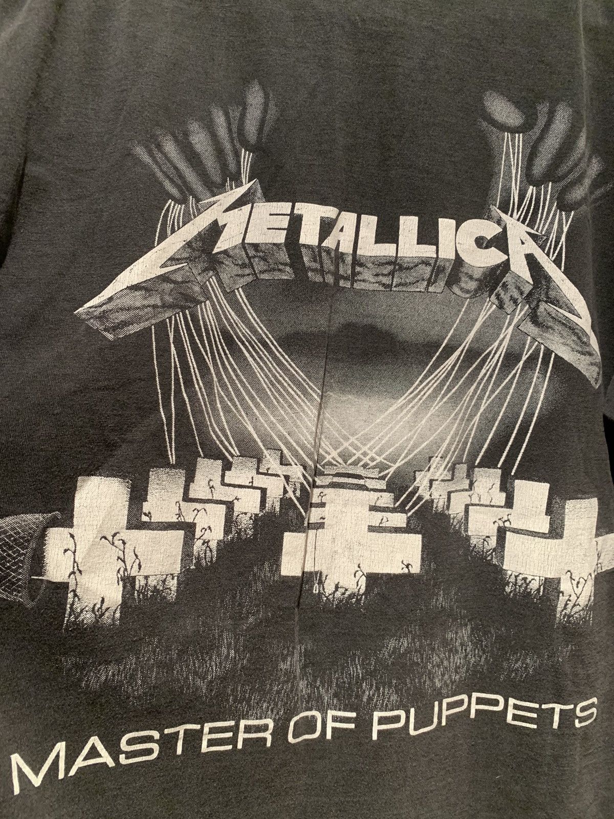 Band Tees × Metallica × Vintage RARE Vintage Metallica Master Of Puppets REO Rock Band Shirt Size US L / EU 52-54 / 3 - 4 Thumbnail