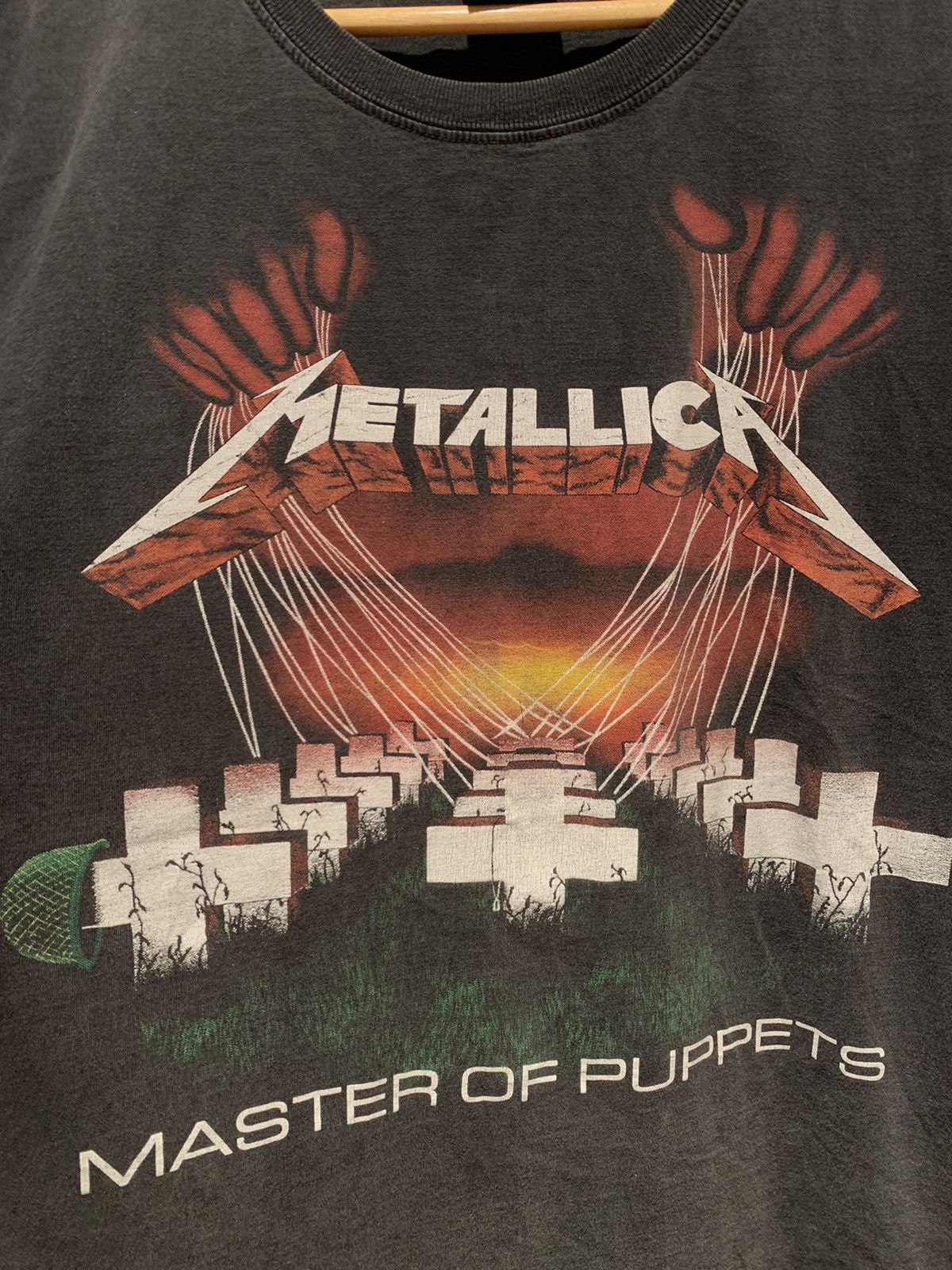 Band Tees × Metallica × Vintage RARE Vintage Metallica Master Of Puppets REO Rock Band Shirt Size US L / EU 52-54 / 3 - 3 Thumbnail