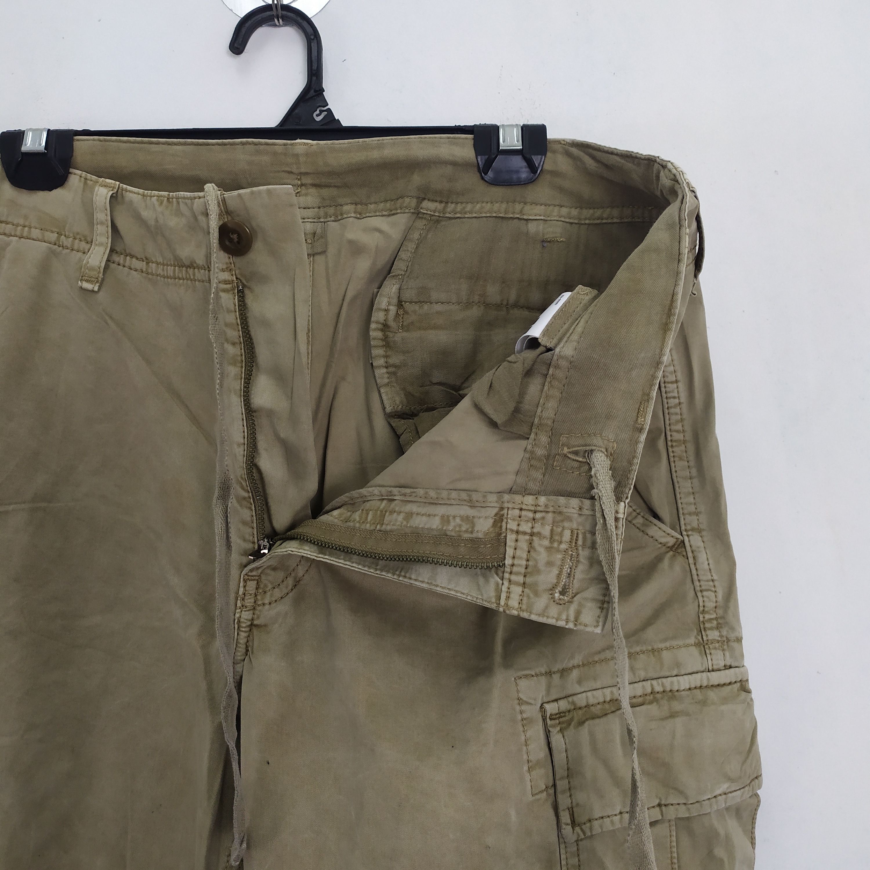 Japanese Brand JAPANESE VINTAGE FADED CARGO PANTS Size US 36 / EU 52 - 4 Thumbnail