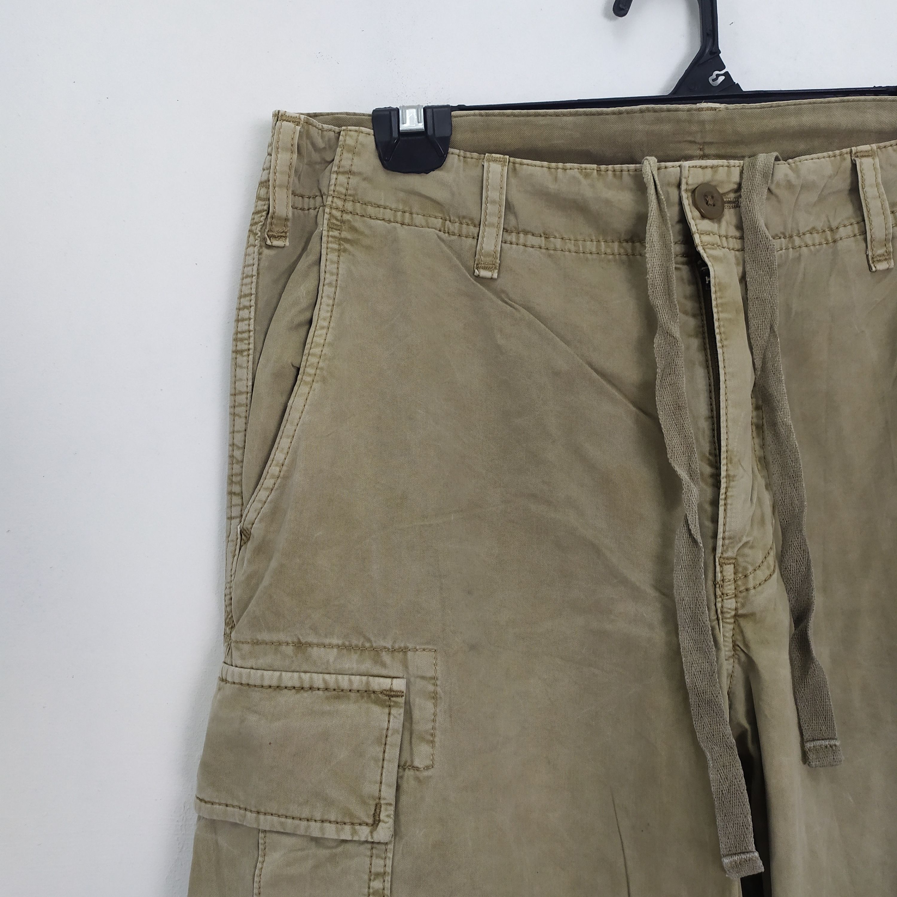 Japanese Brand JAPANESE VINTAGE FADED CARGO PANTS Size US 36 / EU 52 - 6 Thumbnail