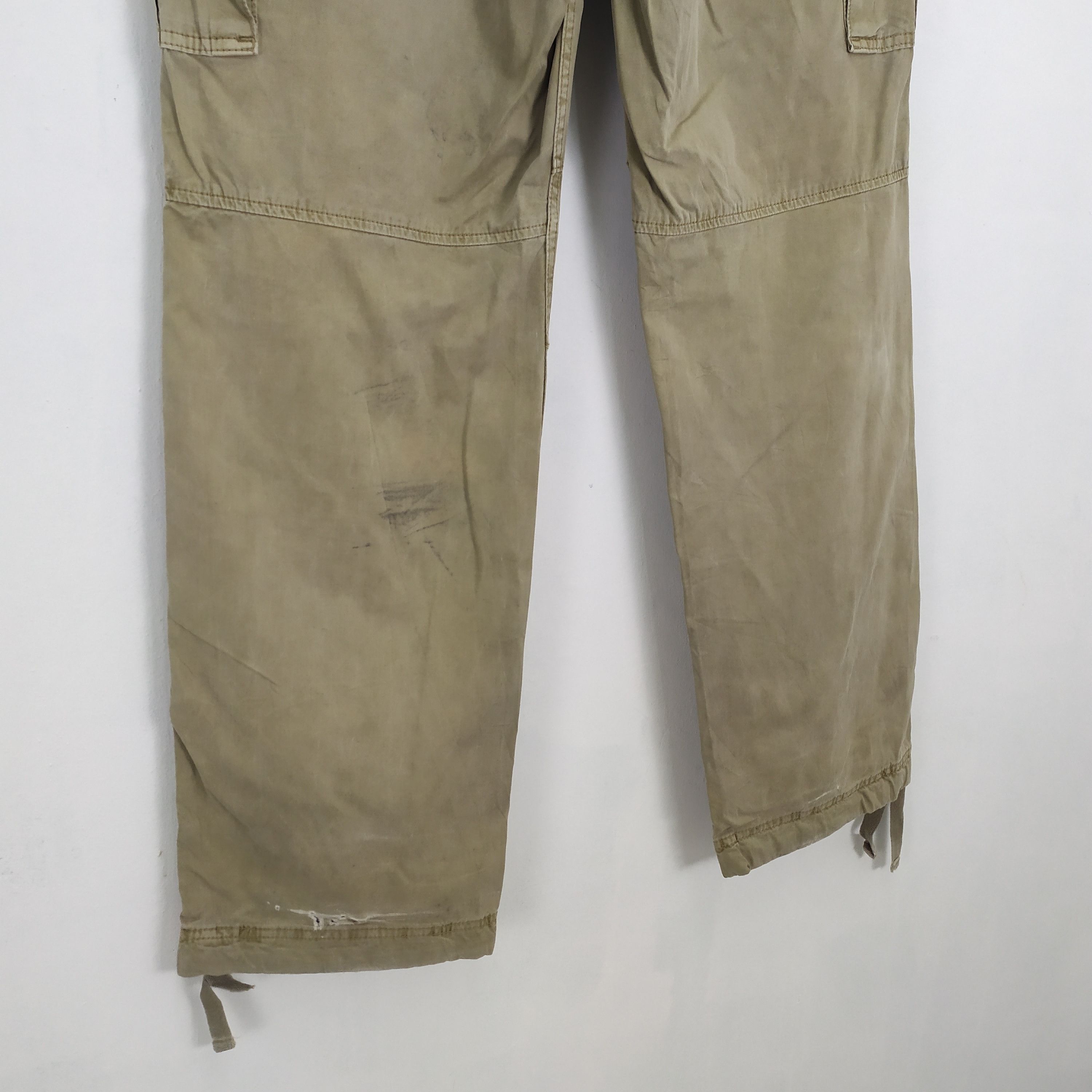 Japanese Brand JAPANESE VINTAGE FADED CARGO PANTS Size US 36 / EU 52 - 8 Thumbnail