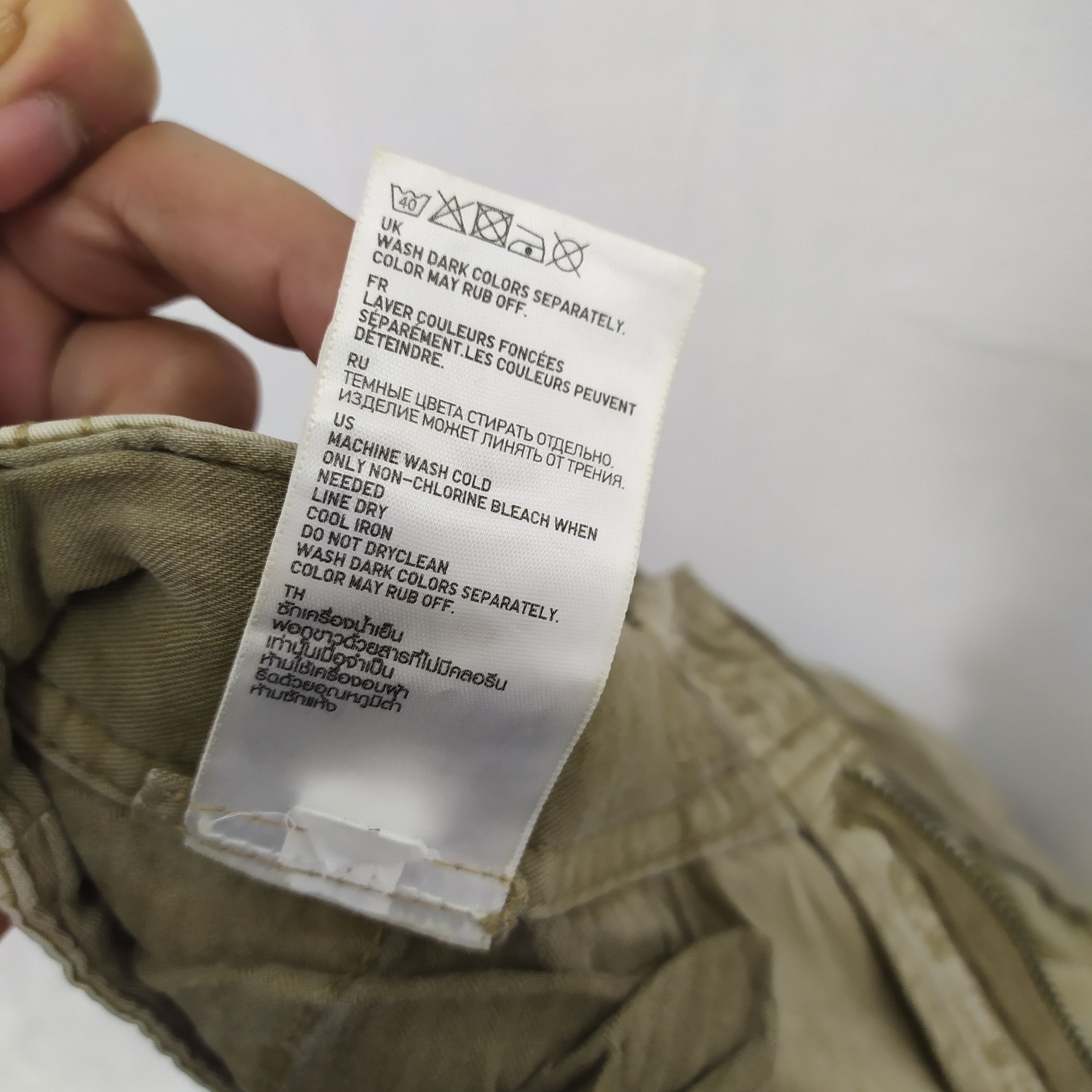 Japanese Brand JAPANESE VINTAGE FADED CARGO PANTS Size US 36 / EU 52 - 11 Thumbnail