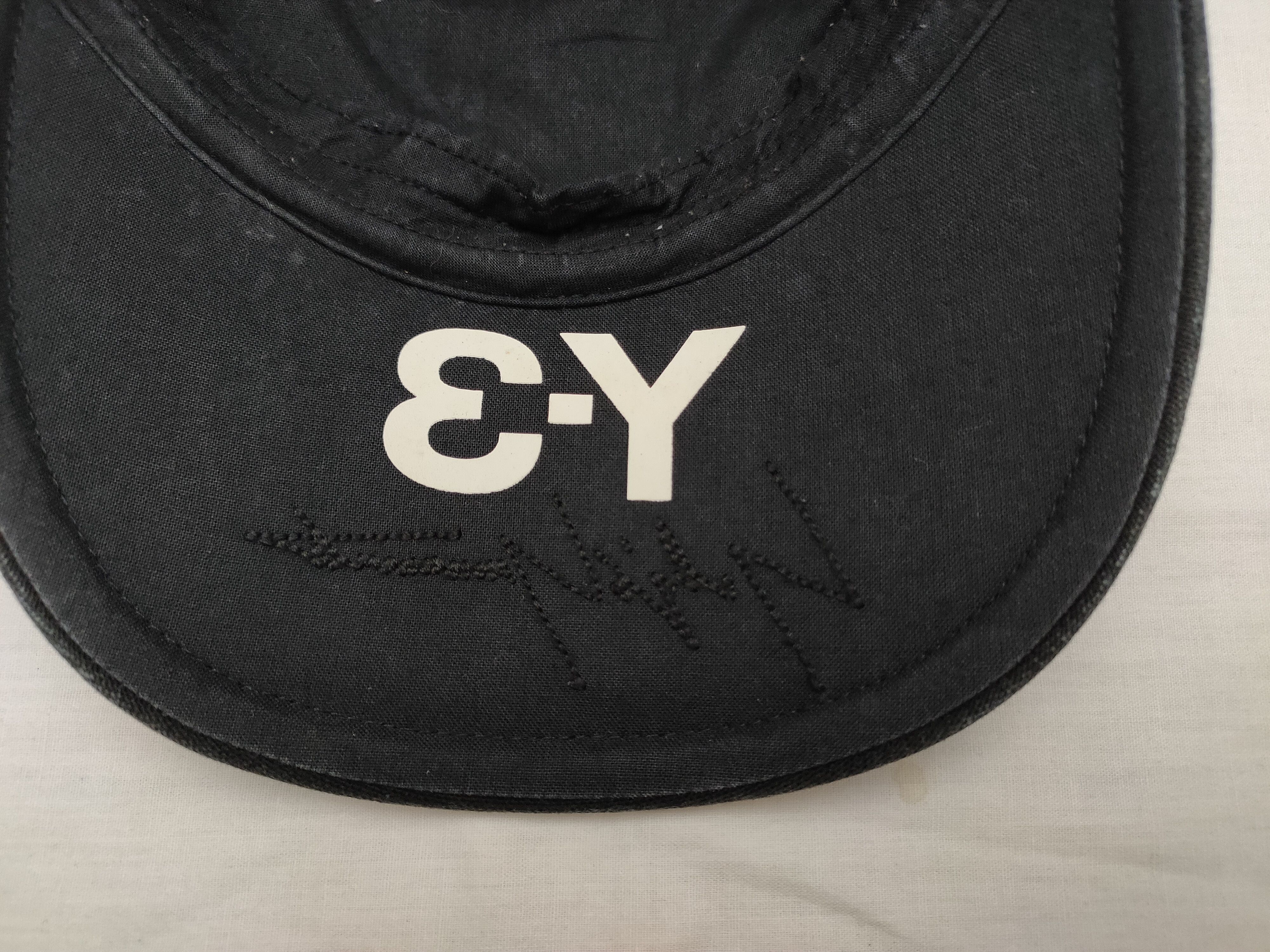 Adidas × Y-3 Y-3 x Yohji Yamamoto x Adidas Black Mens Hat Cap Size ONE SIZE - 6 Thumbnail