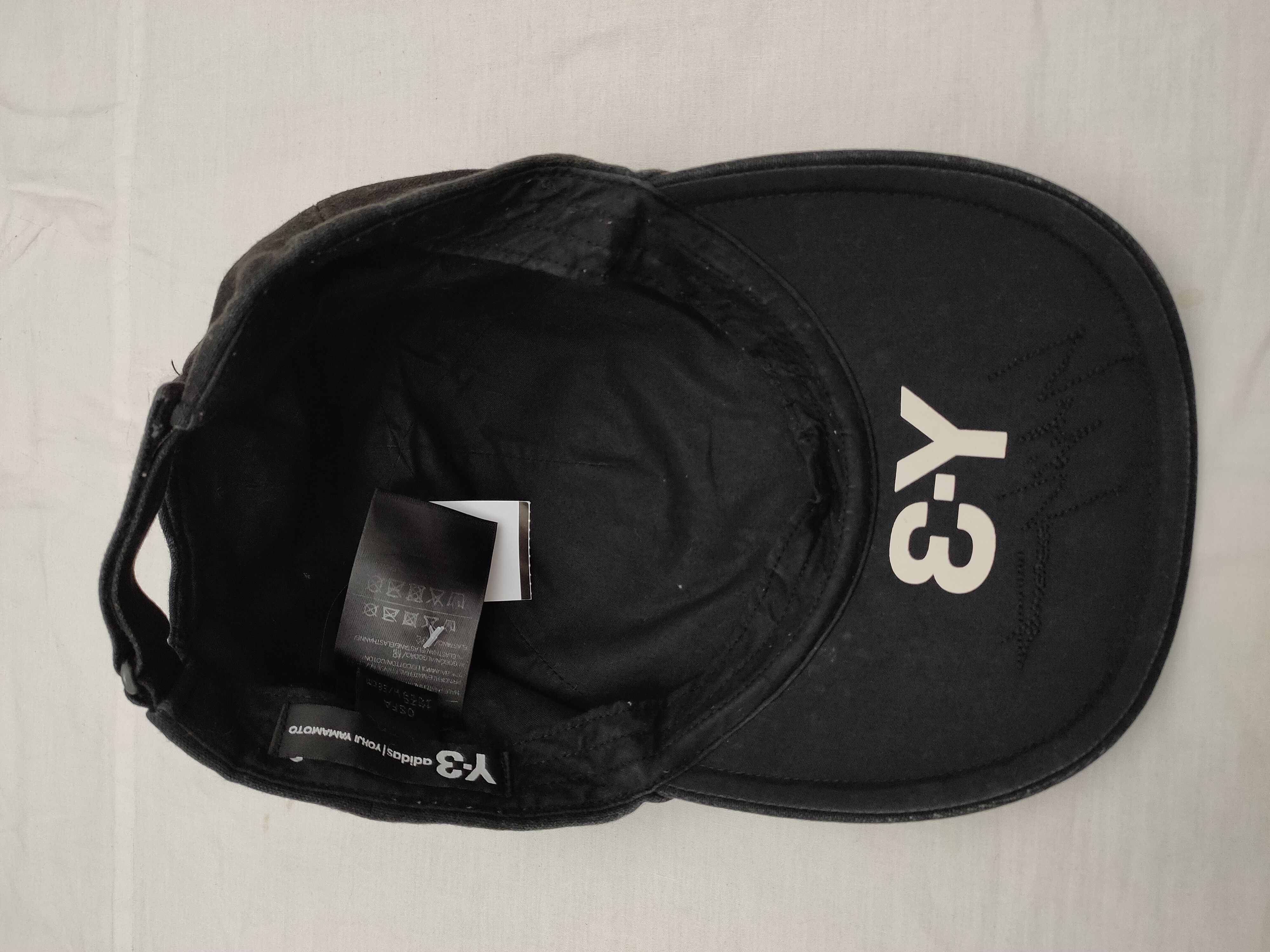 Adidas × Y-3 Y-3 x Yohji Yamamoto x Adidas Black Mens Hat Cap Size ONE SIZE - 5 Thumbnail