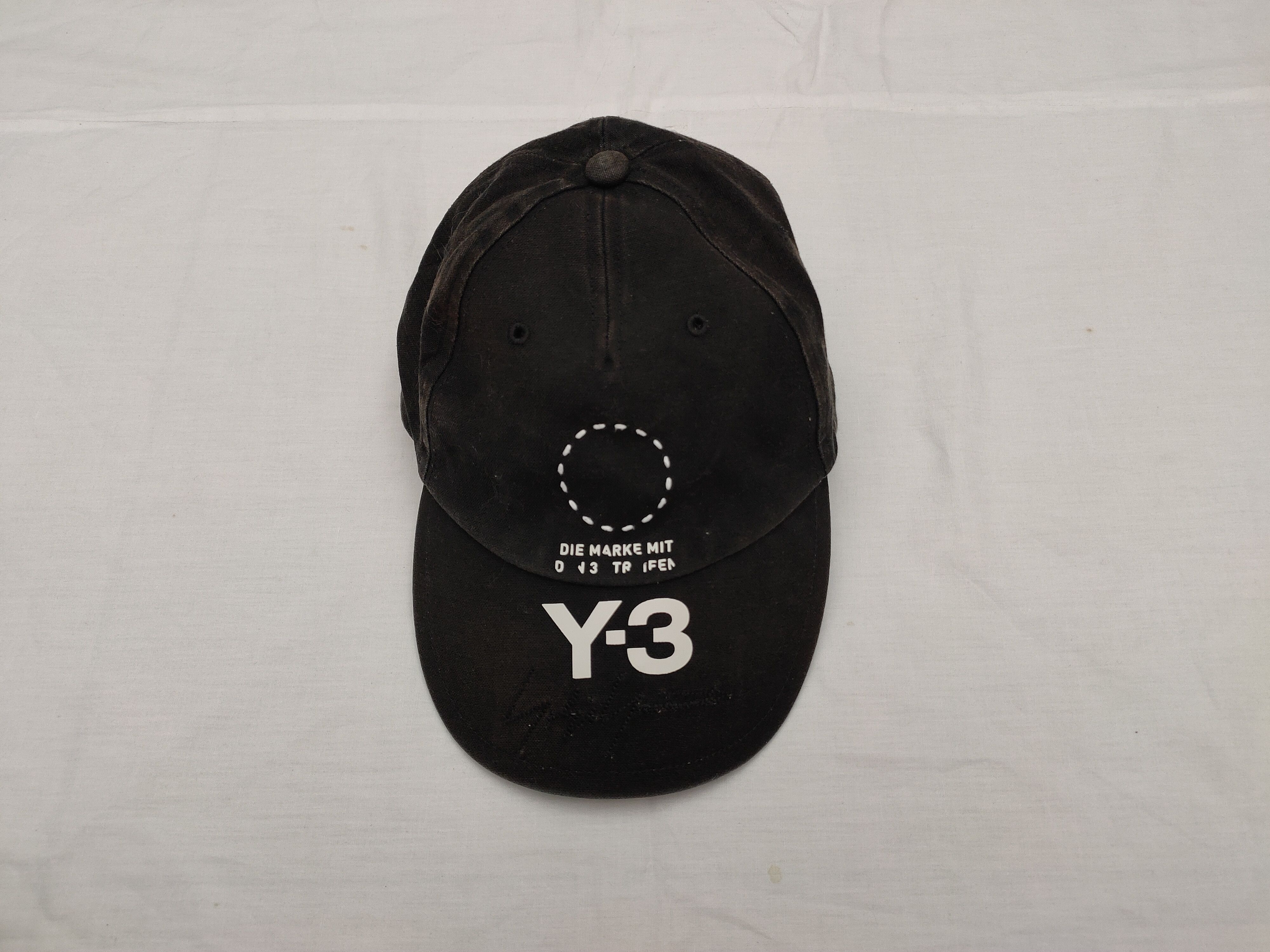 Adidas × Y-3 Y-3 x Yohji Yamamoto x Adidas Black Mens Hat Cap Size ONE SIZE - 1 Thumbnail