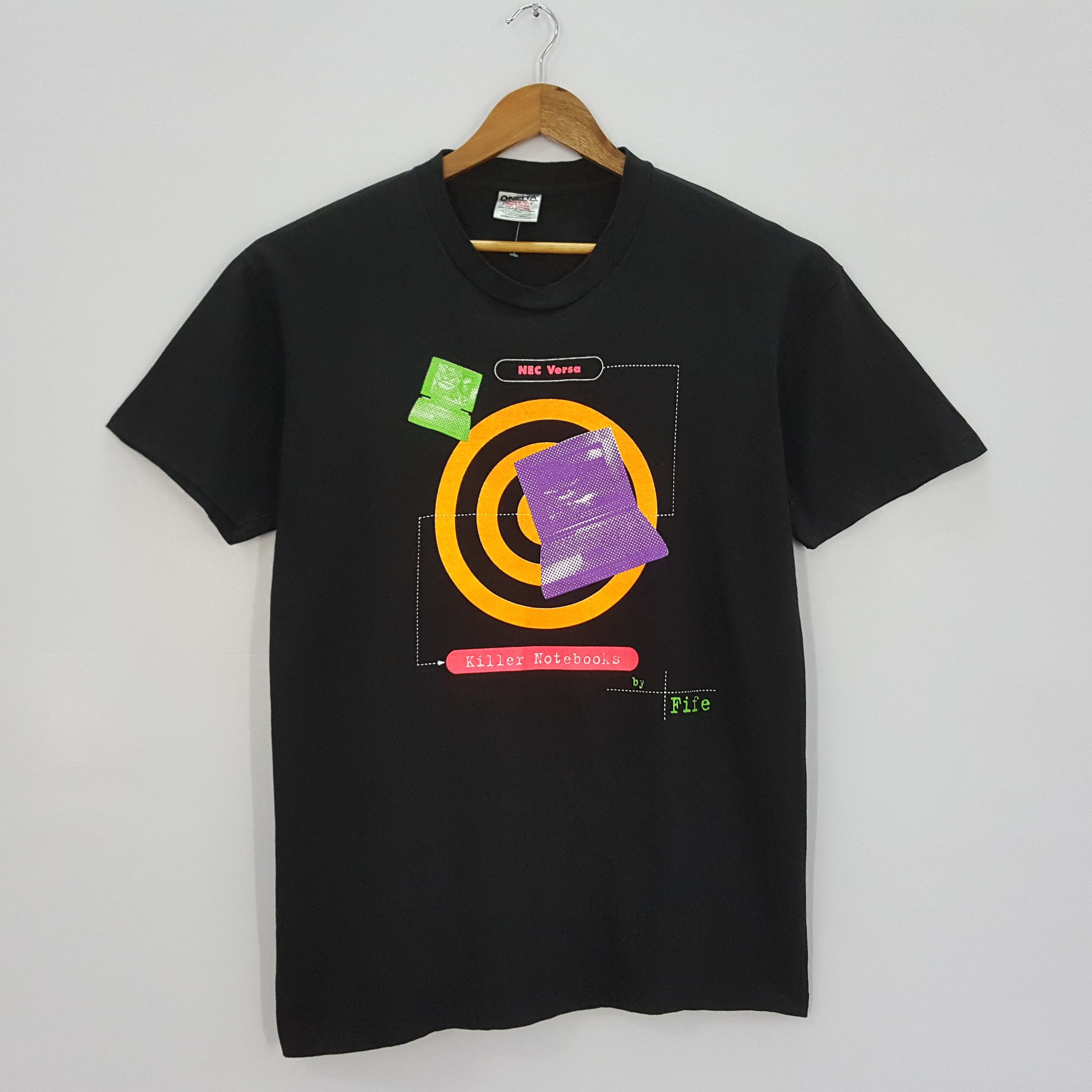 Microsoft × Vintage Vintage Microsoft Killer notebooks by file t-shirt made USA Size US L / EU 52-54 / 3 - 1 Thumbnail