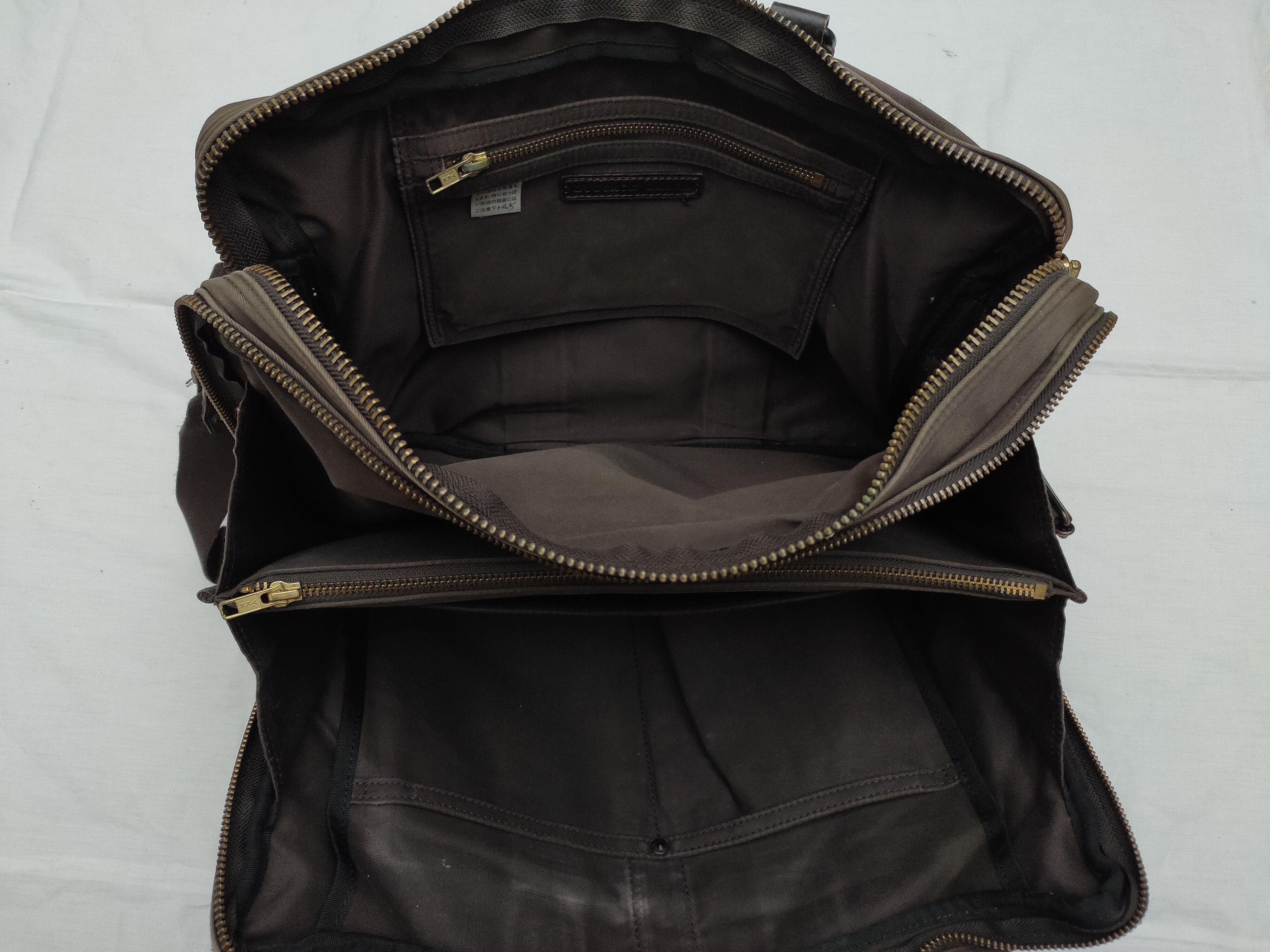 Porter Vintage Luggage Label Sling Expandable Messenger Bag Size ONE SIZE - 6 Thumbnail