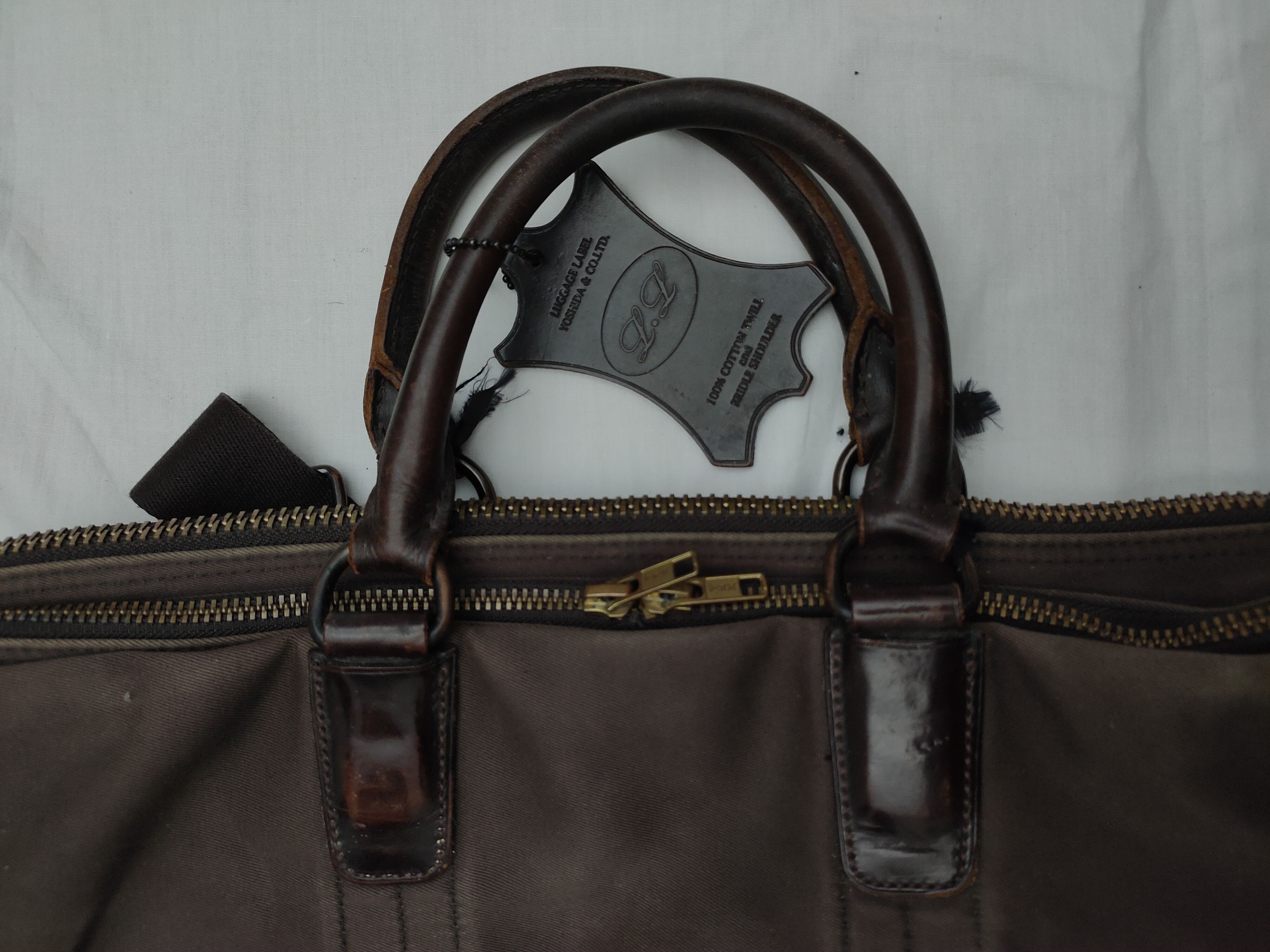 Porter Vintage Luggage Label Sling Expandable Messenger Bag Size ONE SIZE - 8 Thumbnail