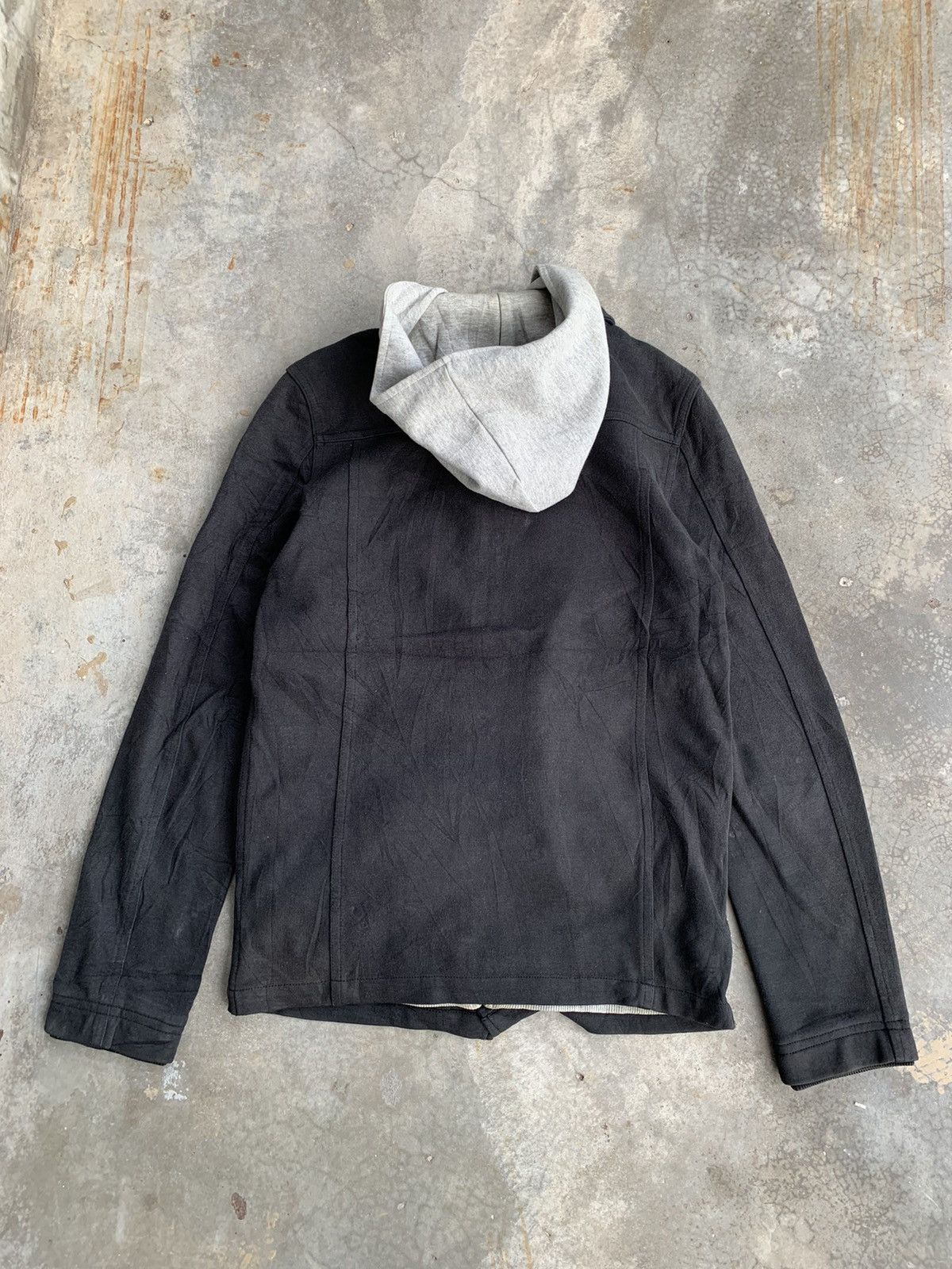 Japanese Brand Vintage JapaneseBrand Politix Hybrid Hoodie Chore Jacket Size US M / EU 48-50 / 2 - 2 Thumbnail