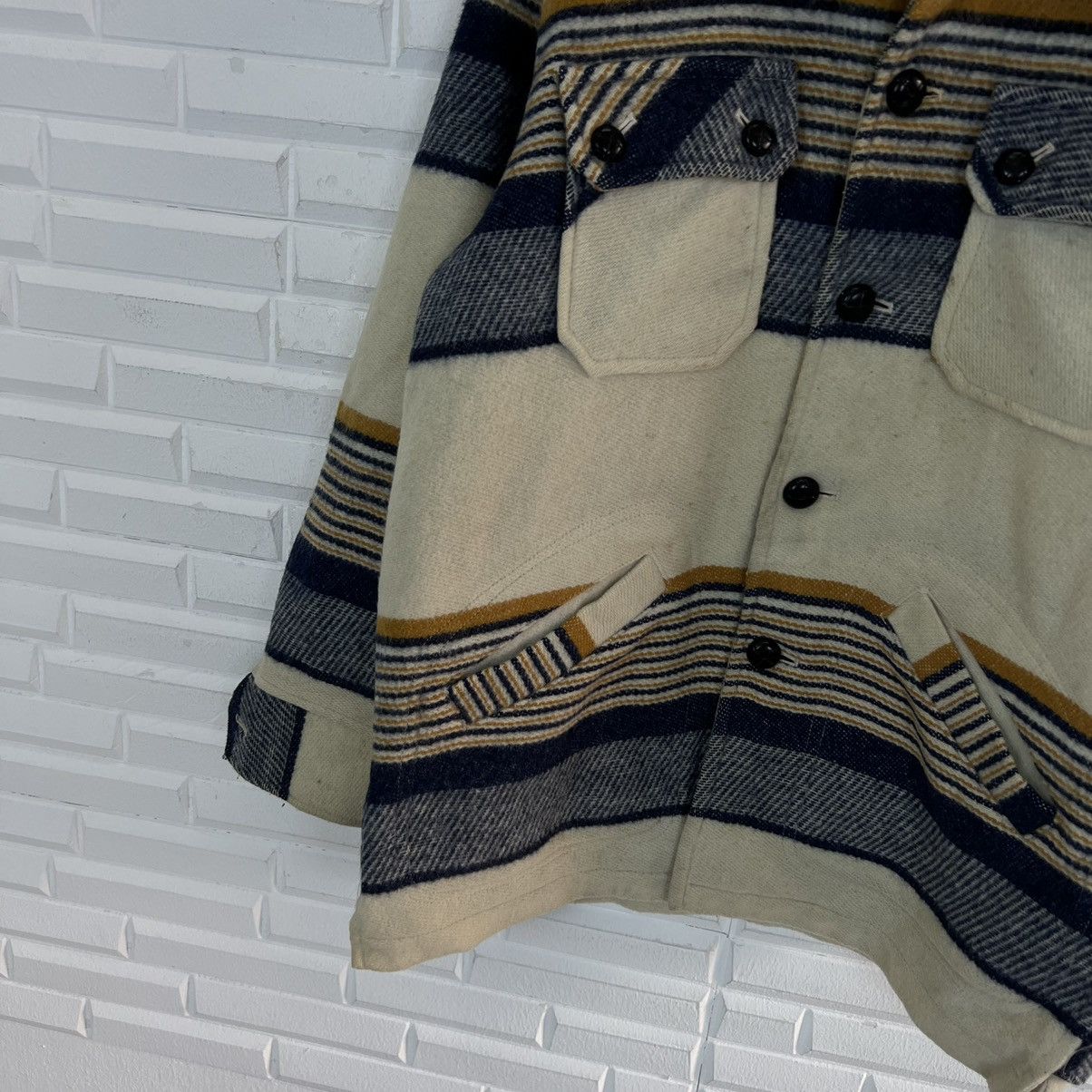Japanese Brand VINTAGE WOOL JACKET JAPAN RARE DESIGN Size US M / EU 48-50 / 2 - 4 Thumbnail