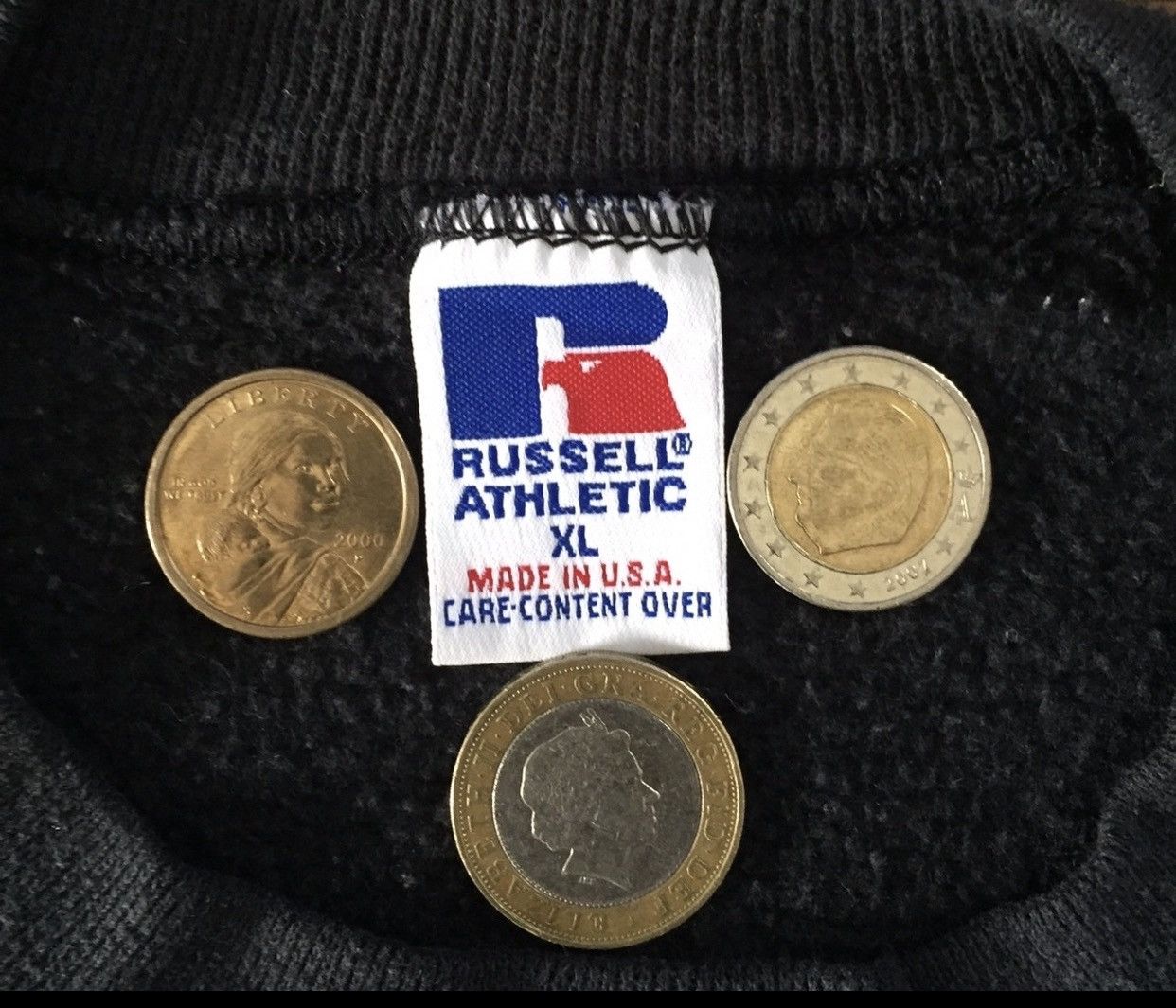 Russell Athletic Vintage Russell University Alpha Delta Psi Chi Sweatshirt Size US XL / EU 56 / 4 - 7 Thumbnail