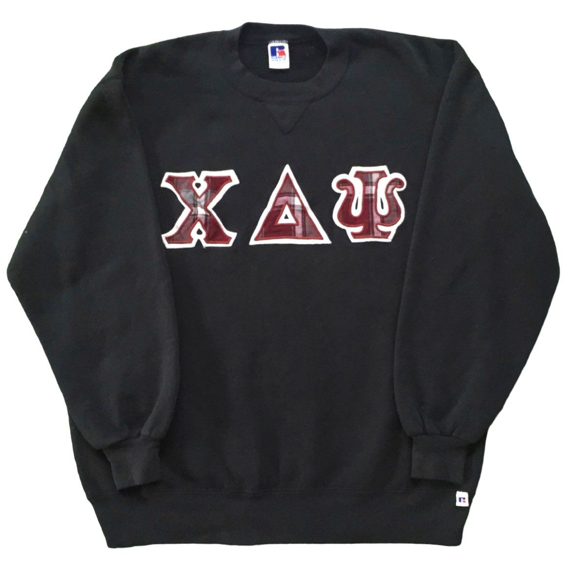 Russell Athletic Vintage Russell University Alpha Delta Psi Chi Sweatshirt Size US XL / EU 56 / 4 - 5 Thumbnail