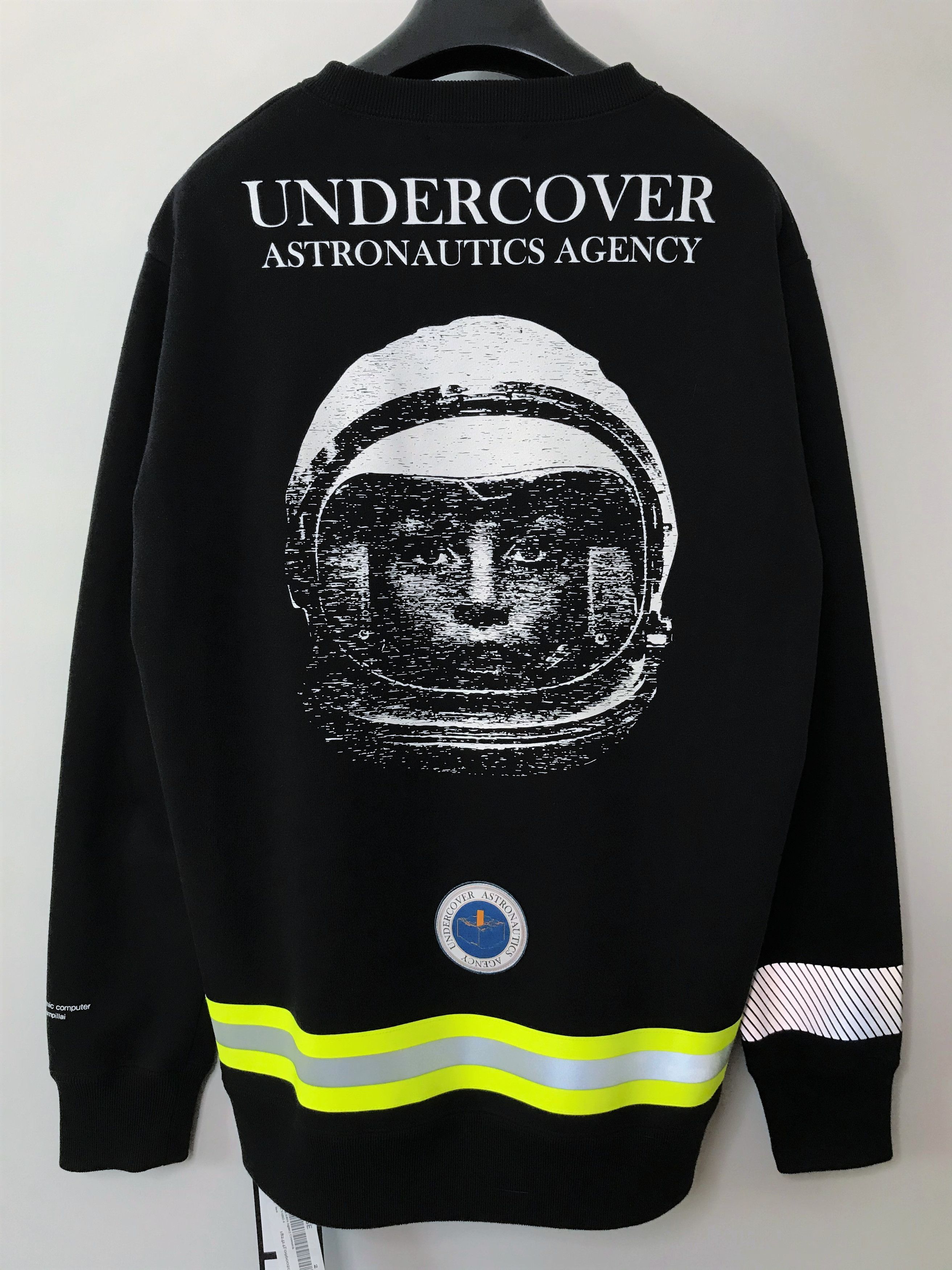 image of Jun Takahashi x Undercover Grail Size 2 Space Odyssey 2001 Astronaut 3M Reflective Fw18 in Black
