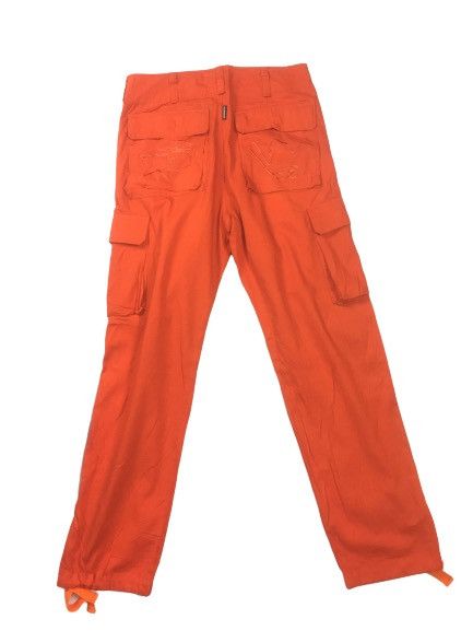 Japanese Brand Santastic Trousers Bottom Drawstring Cargo Side Pockets Size US 31 - 2 Thumbnail