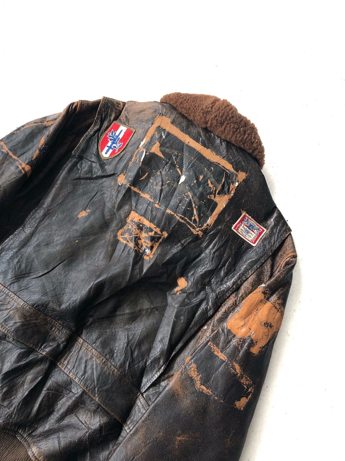 Harley Davidson Harley Davidson Cozy Fur Neck Leather Biker Jacket Size US M / EU 48-50 / 2 - 10 Thumbnail