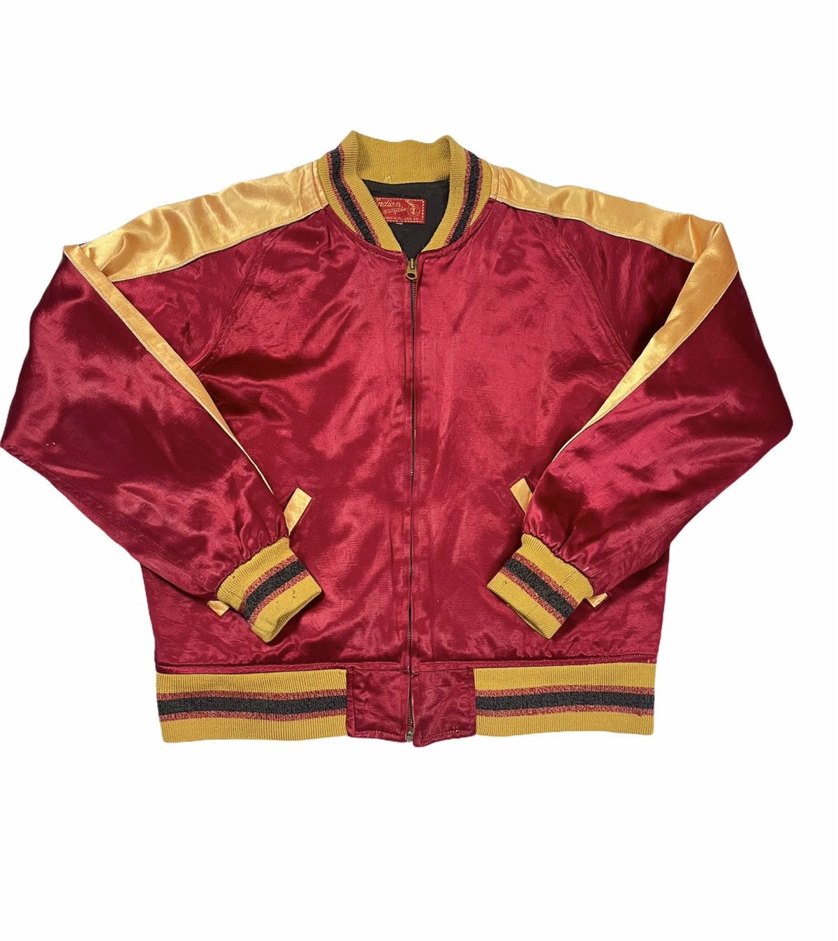 Indian Motorcycle Vintage Indian motorcycle sukajan embroidery by toyo Size US M / EU 48-50 / 2 - 2 Thumbnail