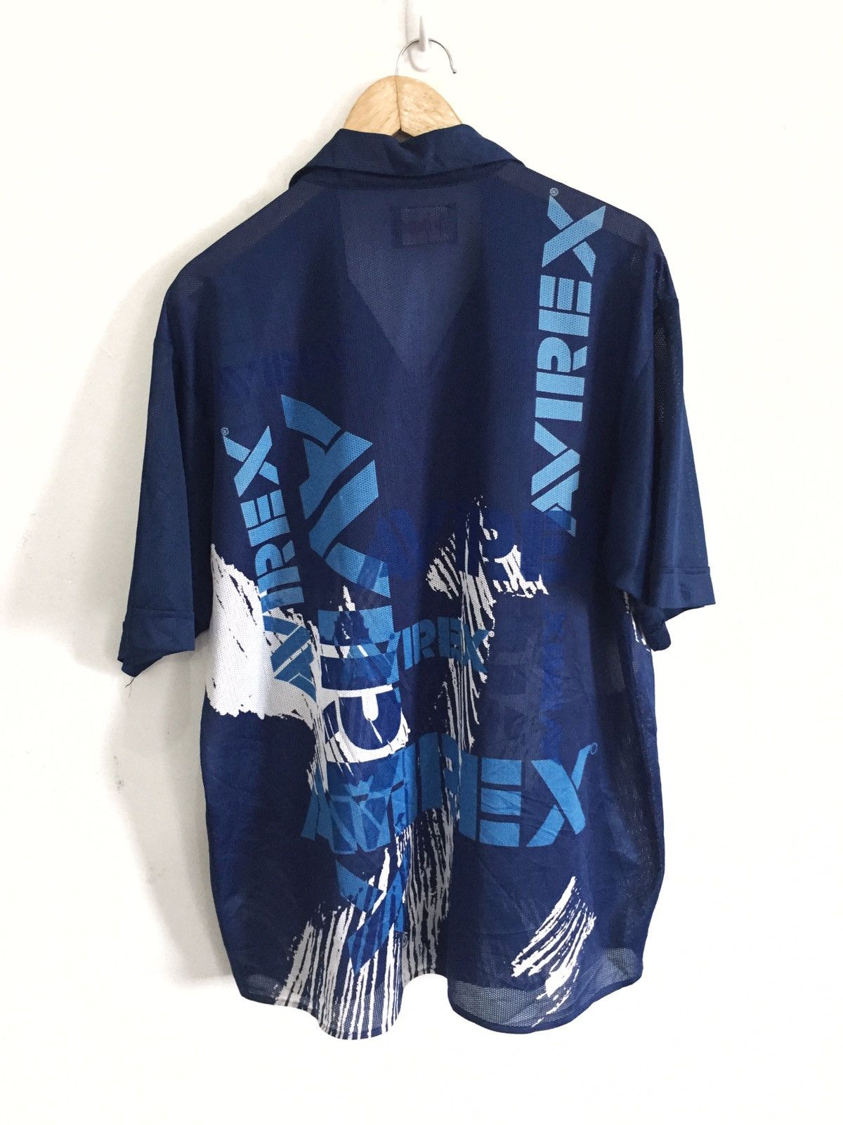 Avirex OG Avirex 🇺🇸 OVP Oversized Polyester Button Shirt Size US L / EU 52-54 / 3 - 2 Thumbnail