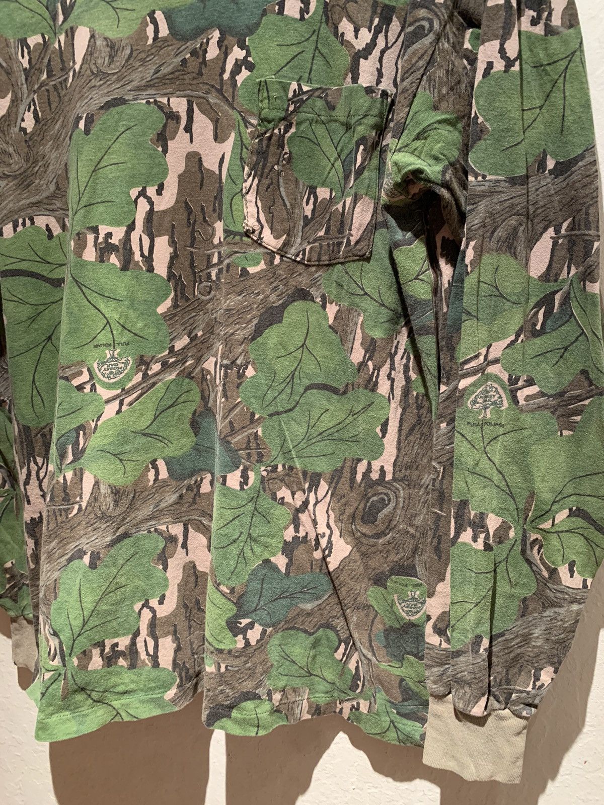 Mossy Oaks × Vintage *RARE* Vintage Mossy Oak Leaf Camo Single Stitch LS Shirt L Size US L / EU 52-54 / 3 - 3 Thumbnail