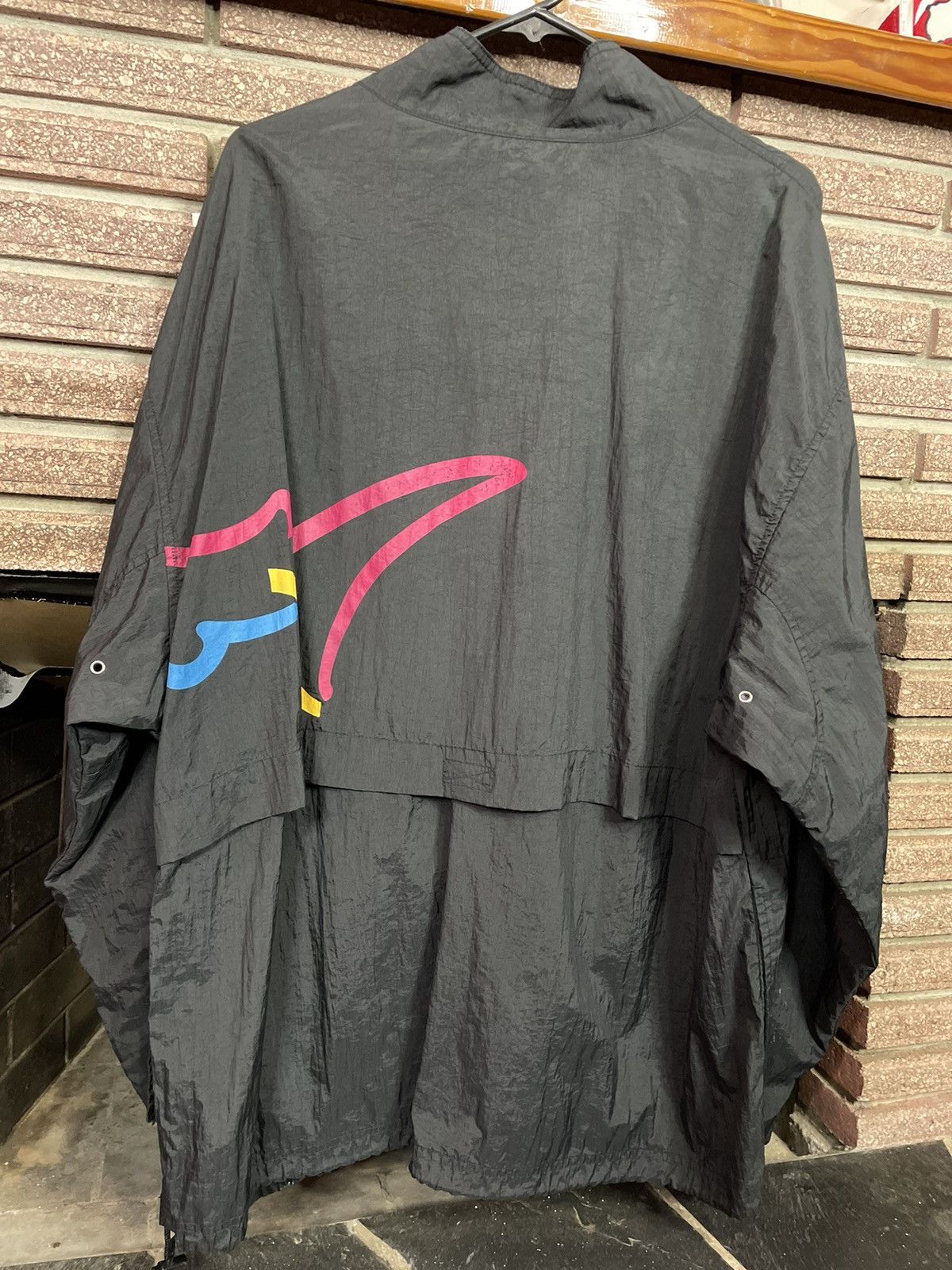 Greg Norman × Reebok × Vintage Vintage Reebok Greg Norman 1/4 Zip Anorak Windbreaker Size US XL / EU 56 / 4 - 3 Thumbnail