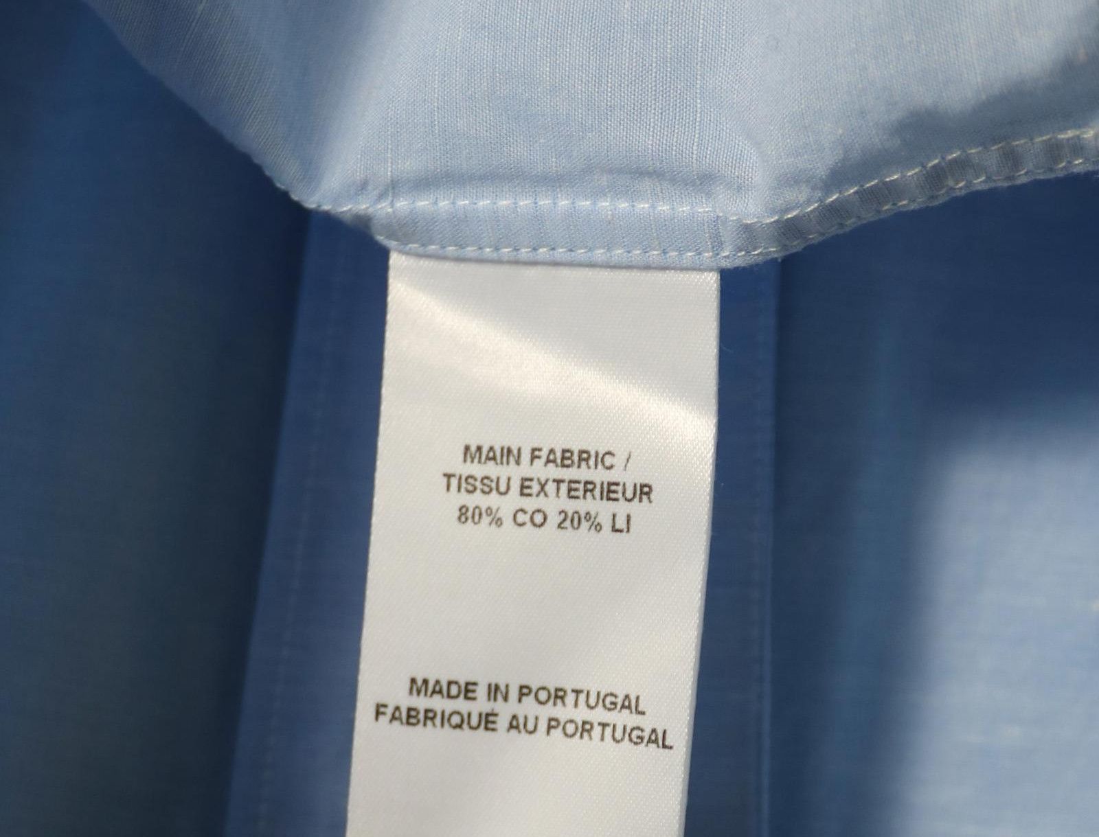 Officine Generale Officine Generale Cotton Linen Button Down Shirt Small Size US S / EU 44-46 / 1 - 5 Thumbnail