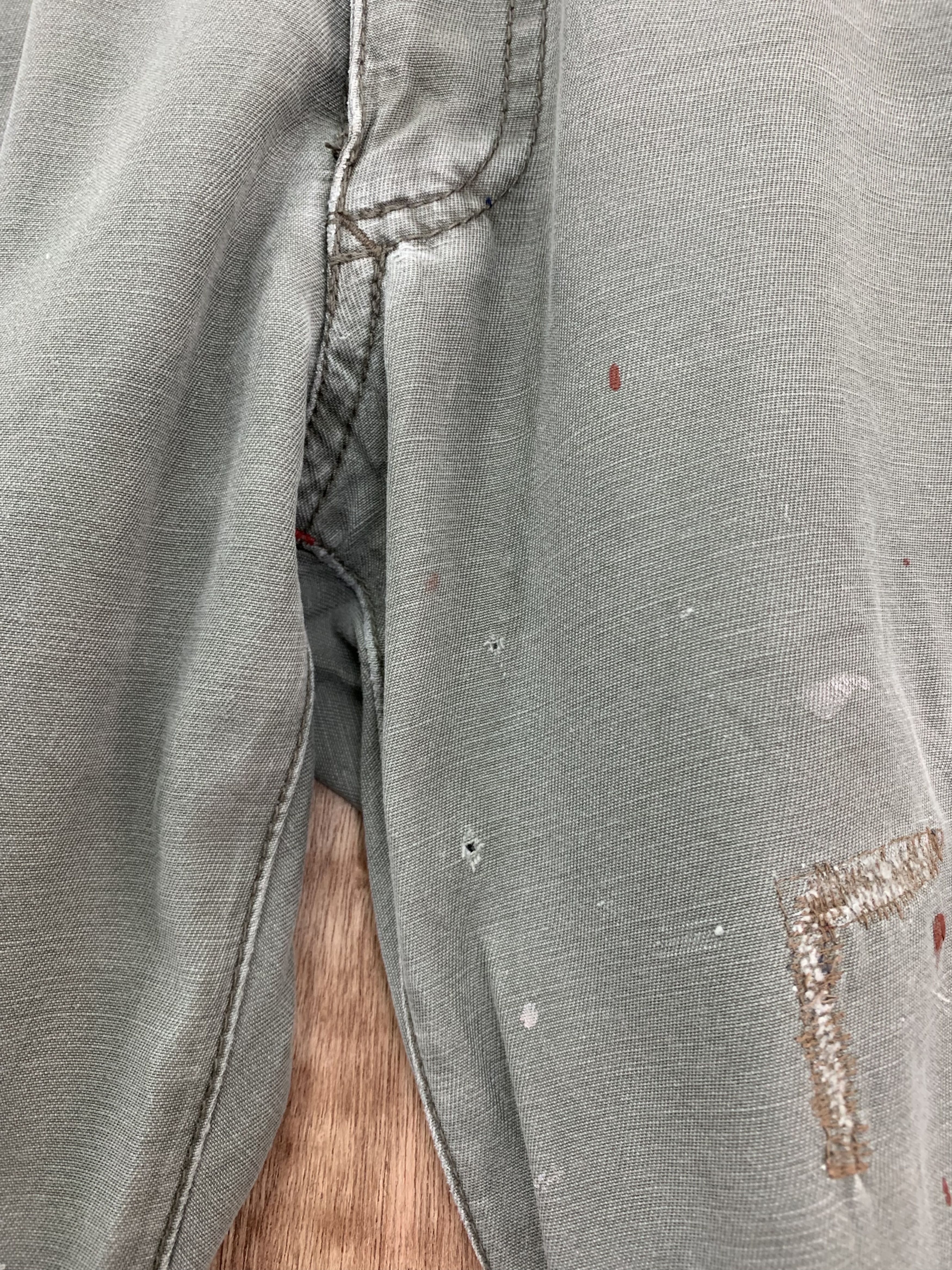Japanese Brand Cargo Pants Xebec Twist Multipocket Painted Distressed Size US 32 / EU 48 - 6 Thumbnail