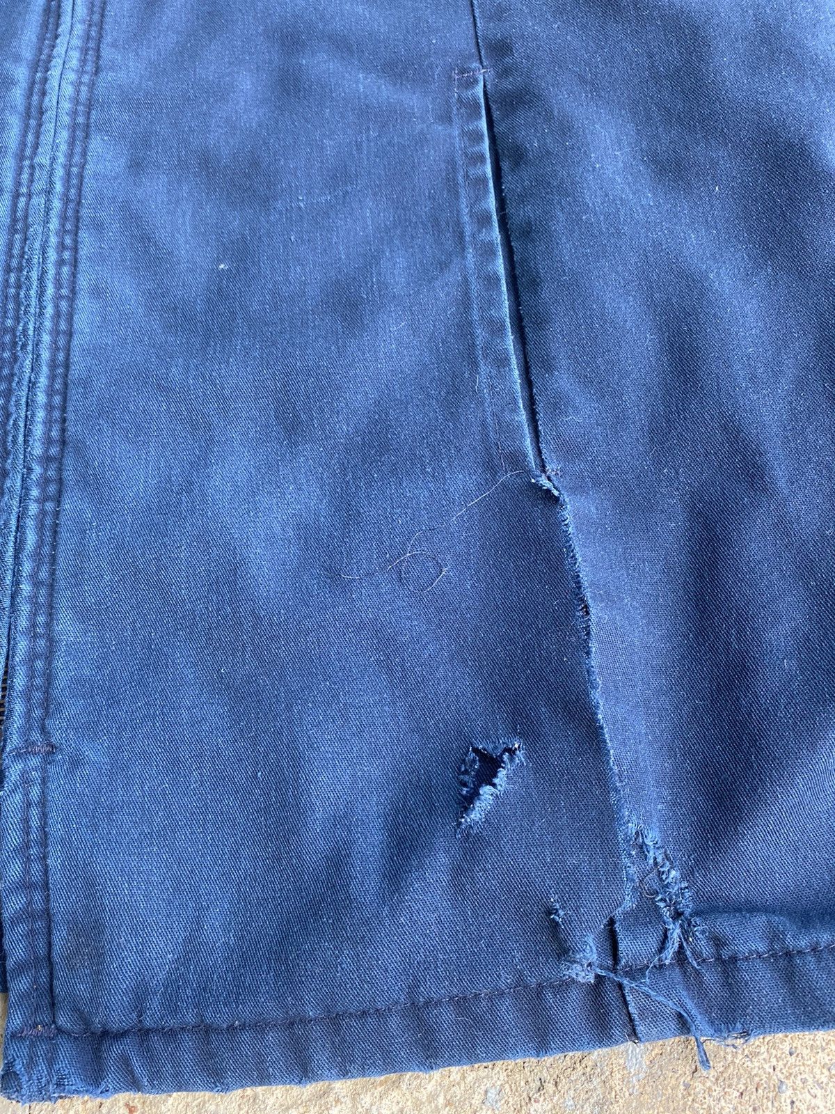 Japanese Brand × Vintage Vintage 90’s Workwear Mechanics Distressed Jacket Size US XXL / EU 58 / 5 - 8 Thumbnail