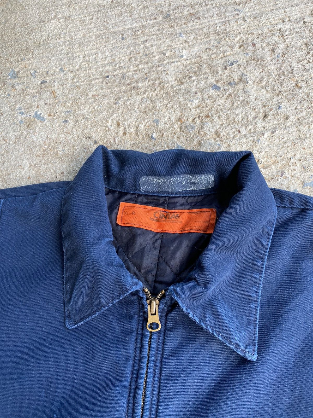 Japanese Brand × Vintage Vintage 90’s Workwear Mechanics Distressed Jacket Size US XXL / EU 58 / 5 - 2 Thumbnail
