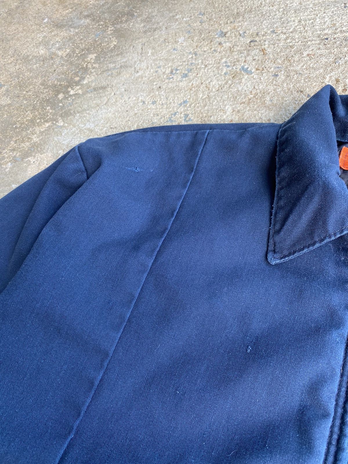 Japanese Brand × Vintage Vintage 90’s Workwear Mechanics Distressed Jacket Size US XXL / EU 58 / 5 - 5 Thumbnail