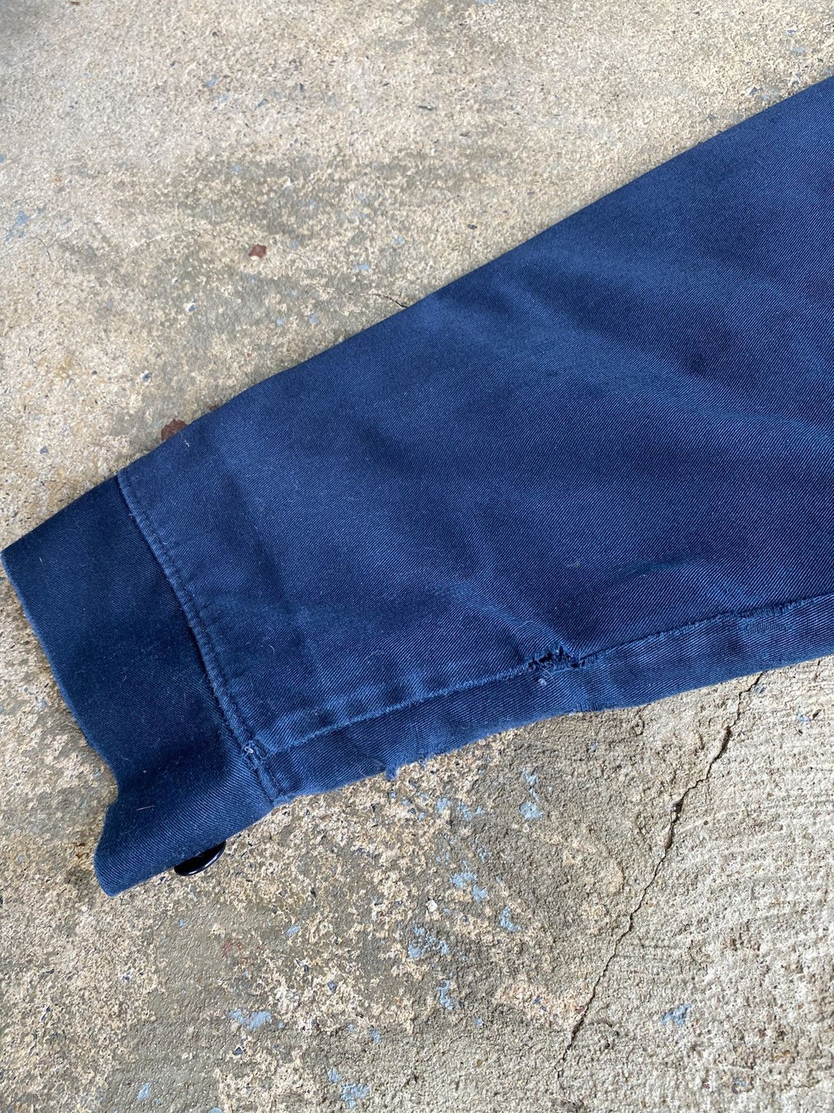 Japanese Brand × Vintage Vintage 90’s Workwear Mechanics Distressed Jacket Size US XXL / EU 58 / 5 - 6 Thumbnail