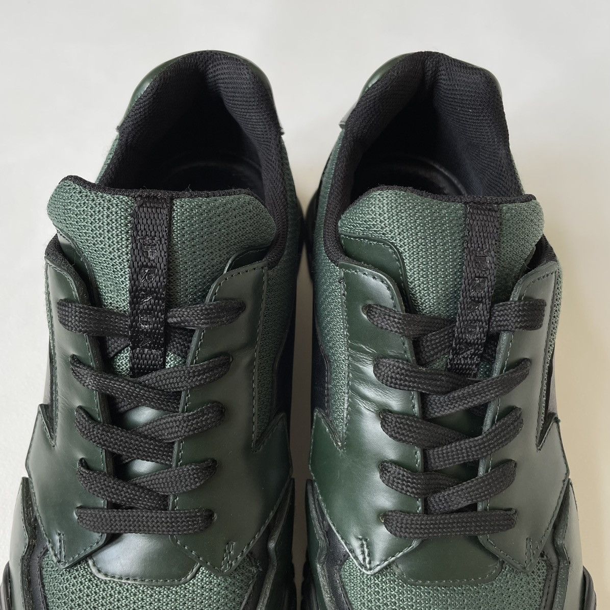 Prada A/W 15 Contrast Dipped Front Sneakers Size US 8 / EU 41 - 4 Thumbnail