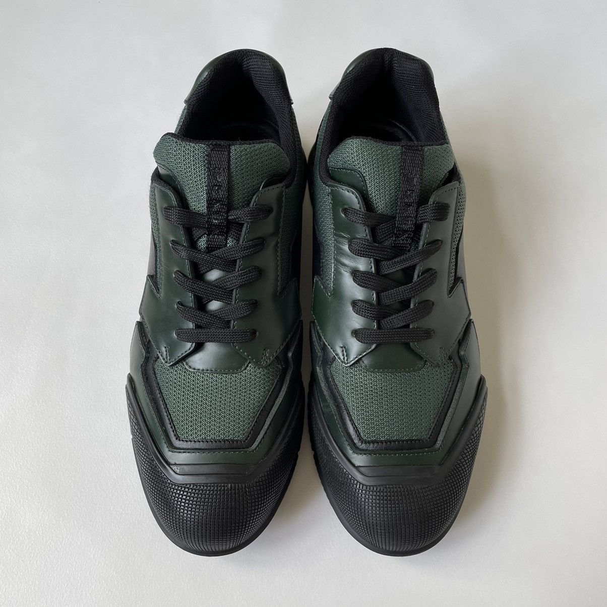 Prada A/W 15 Contrast Dipped Front Sneakers Size US 8 / EU 41 - 1 Thumbnail