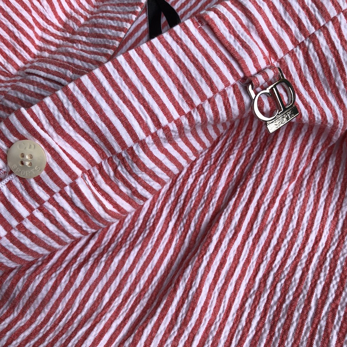 Christian Dior Monsieur Authentics Vintage 90s CHRISTIAN DIOR SPORT Stripe Pants Size US 27 - 6 Thumbnail