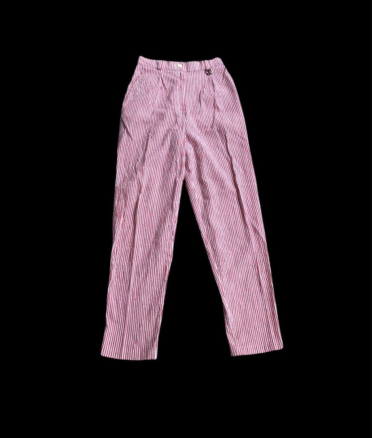Christian Dior Monsieur Authentics Vintage 90s CHRISTIAN DIOR SPORT Stripe Pants Size US 27 - 1 Thumbnail