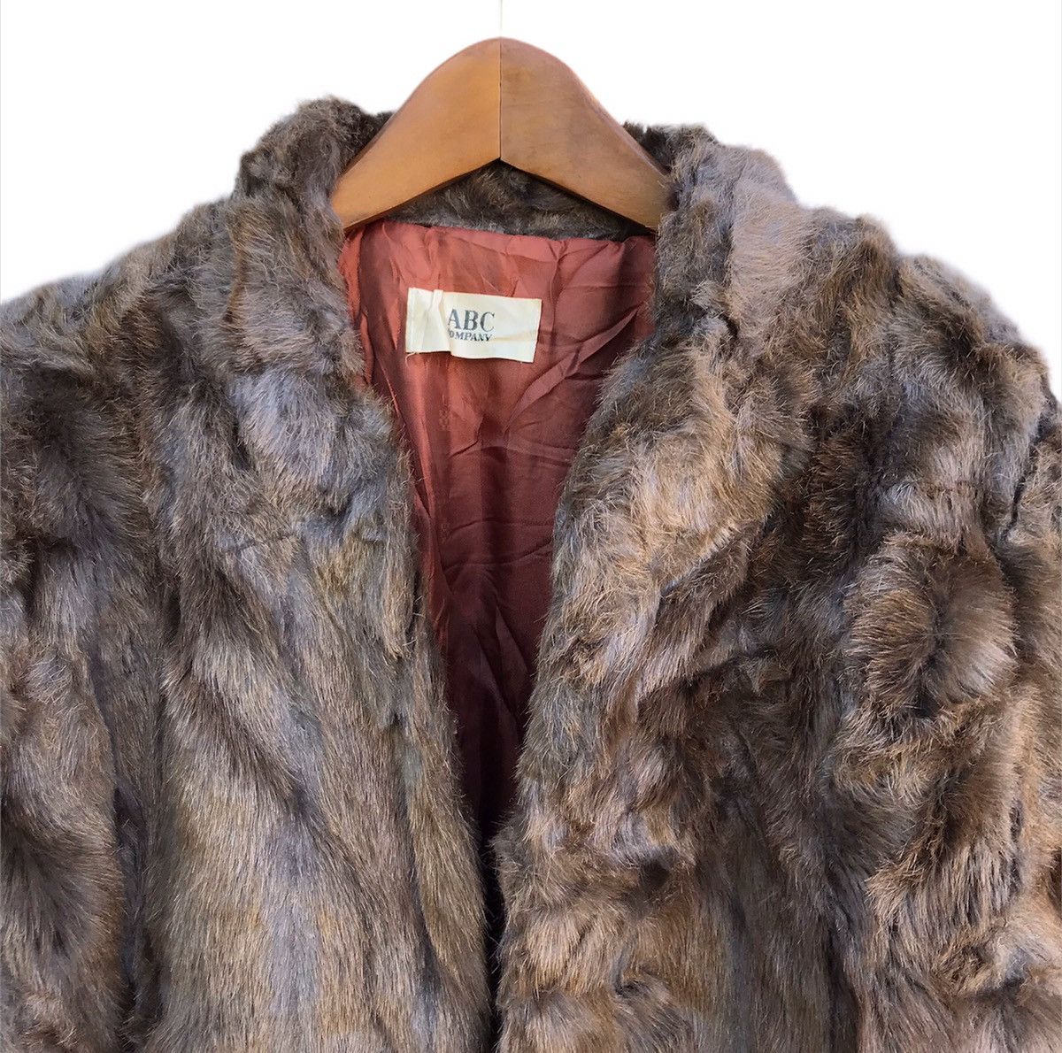 Japanese Brand × Vintage 🔥Gorgeous🔥 ABC company fur jacket rare design Size M / US 6-8 / IT 42-44 - 3 Thumbnail