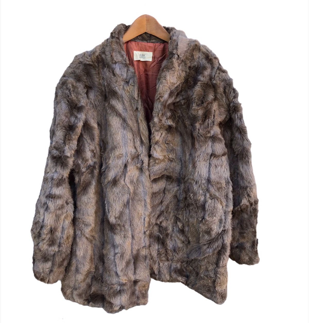 Japanese Brand × Vintage 🔥Gorgeous🔥 ABC company fur jacket rare design Size M / US 6-8 / IT 42-44 - 2 Thumbnail