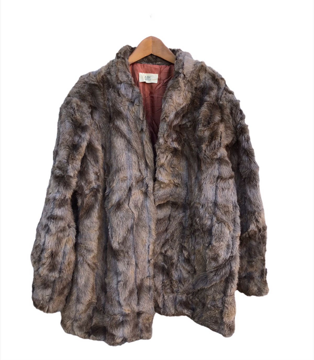 Japanese Brand × Vintage 🔥Gorgeous🔥 ABC company fur jacket rare design Size M / US 6-8 / IT 42-44 - 1 Thumbnail