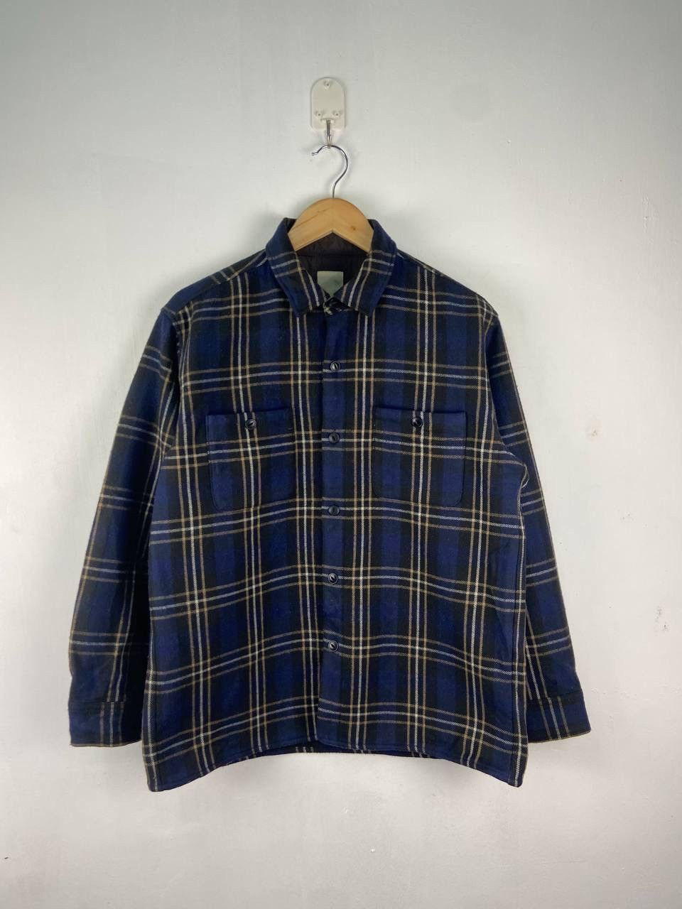 Vintage the north face wool flannels tartan checkered