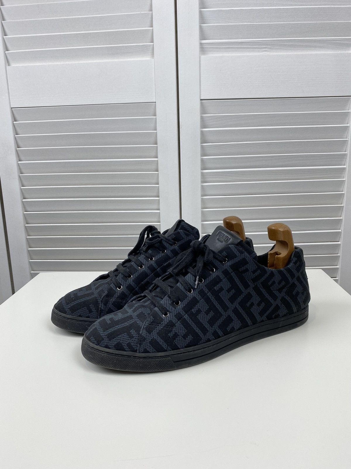 Fendi fendi monogram sneakers Size US 10.5 / EU 43-44 - 1 Thumbnail