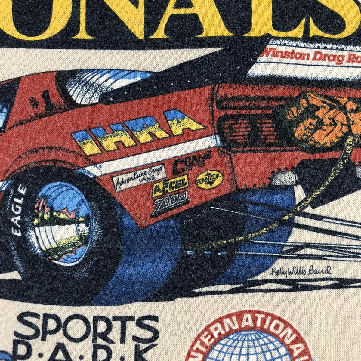 Vintage IHRA Summer Nationals 1985 Pro Stock Car Racing Vintage T Size US XL / EU 56 / 4 - 5 Thumbnail